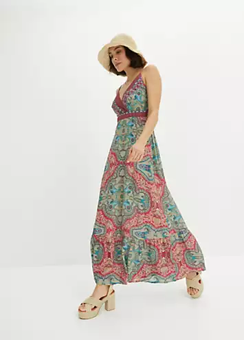 Patterned Wrap Summer Dress by bonprix | Look Again