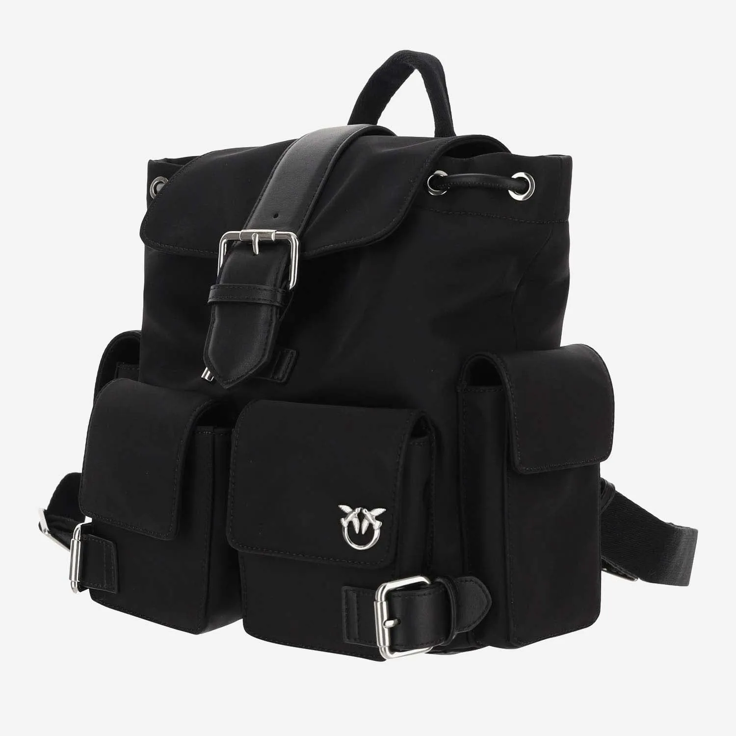 PINKO    Pinko Technical Fabric Backpack With Logo