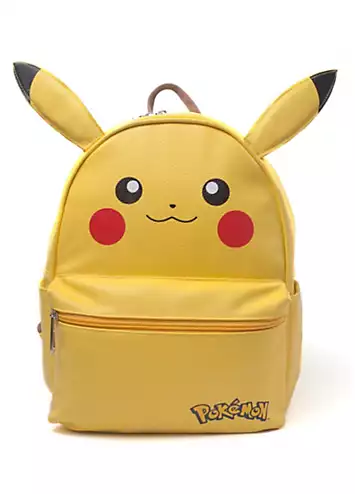 Pokemon Pikachu Shaped Backpack with Ears | Grattan