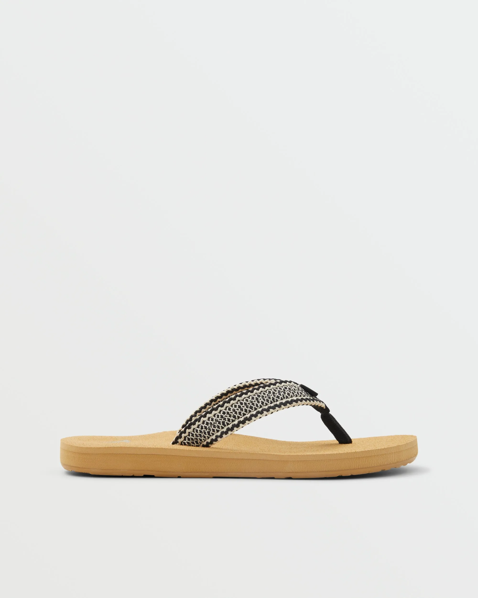 Porto IV Sandals - Black & White