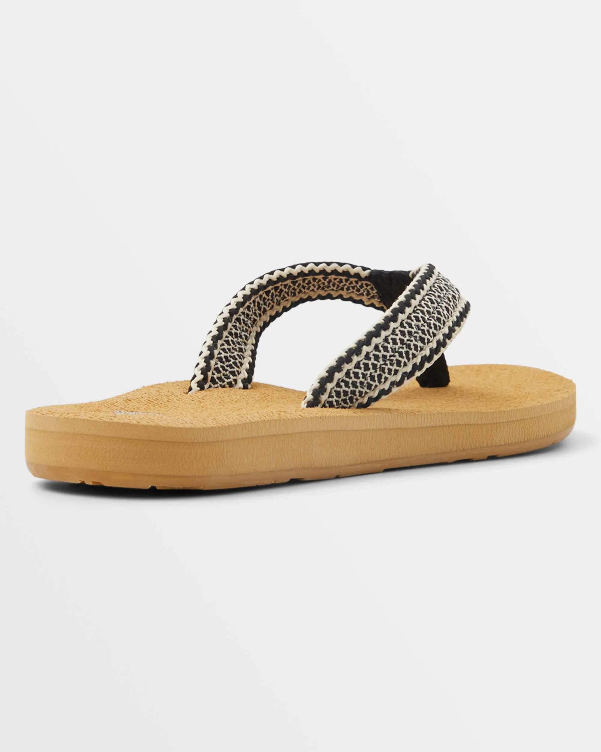 Porto IV Sandals - Black & White