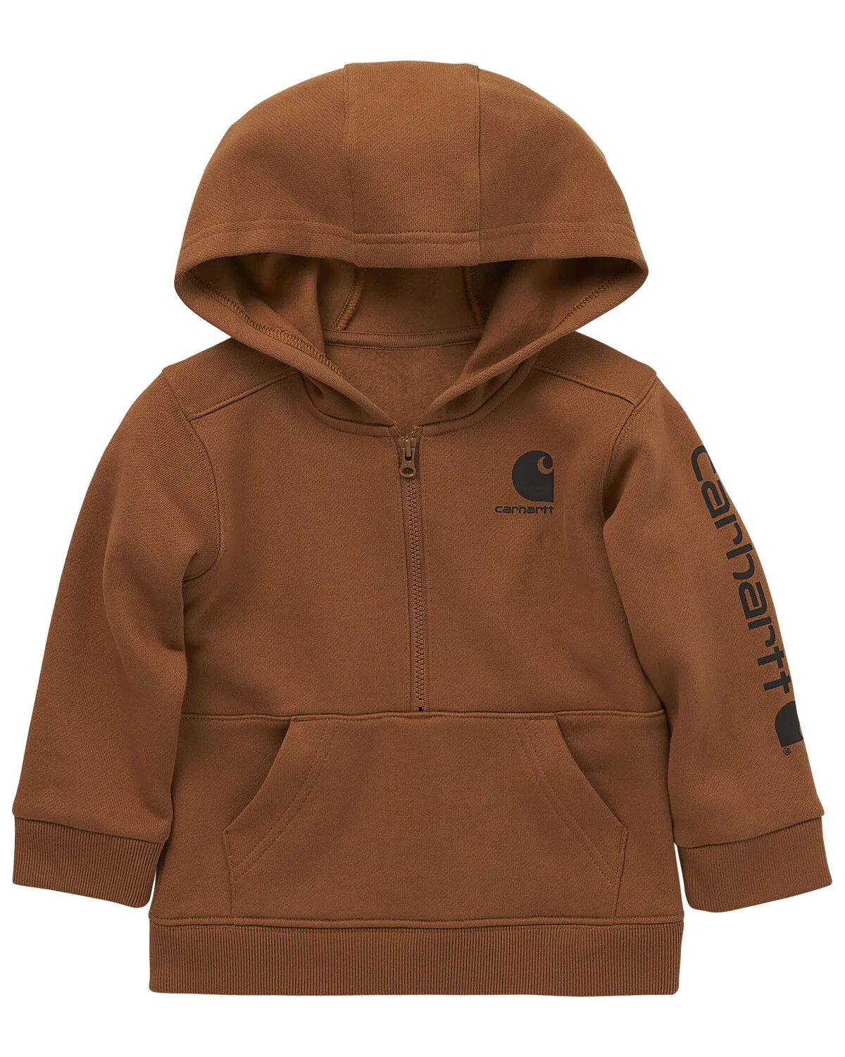 Product Name:  Carhartt Infant Boys' Logo Midweight Half Zip Hooded Pullover