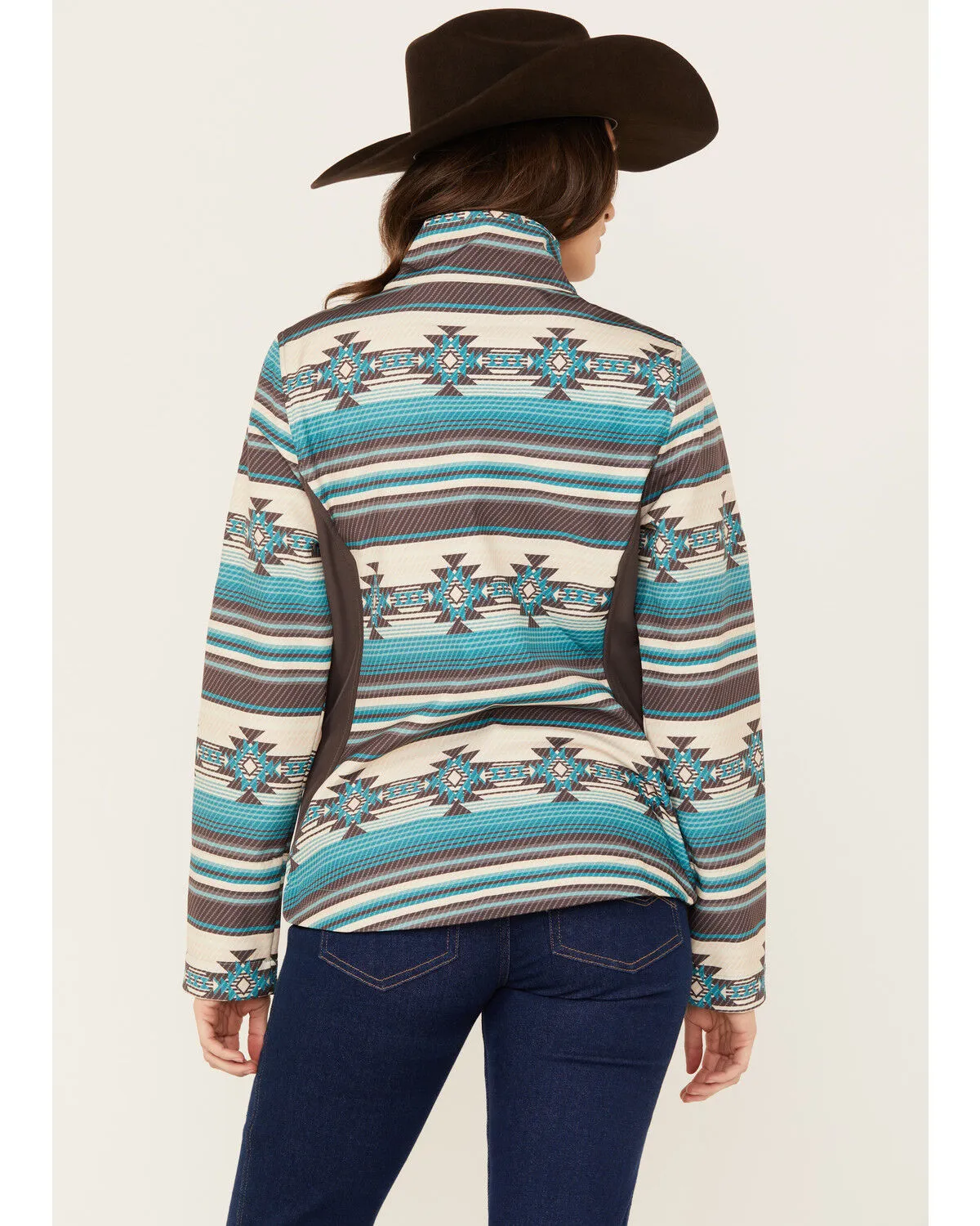 Product Name:  Cinch Women's Southwestern Print Concealed Carry Softshell Jacket