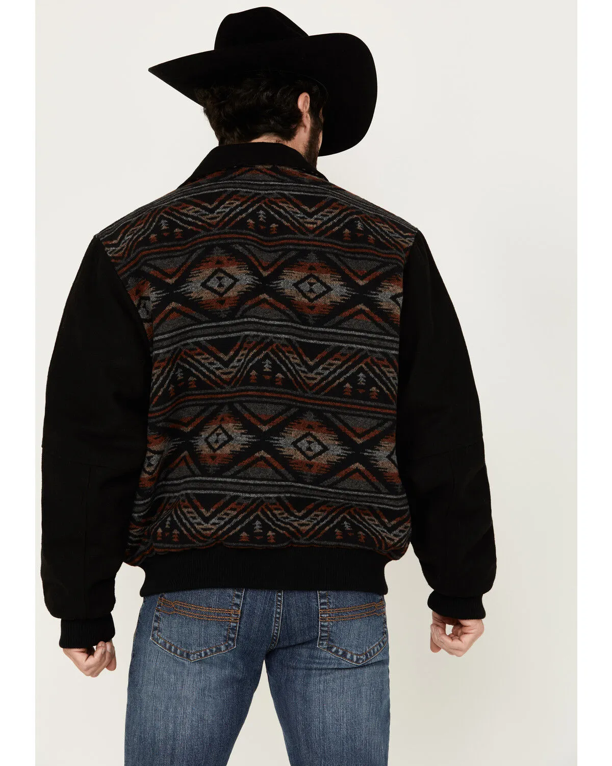 Product Name:  Cripple Creek Men's Navajo Blanket Snap Jacket