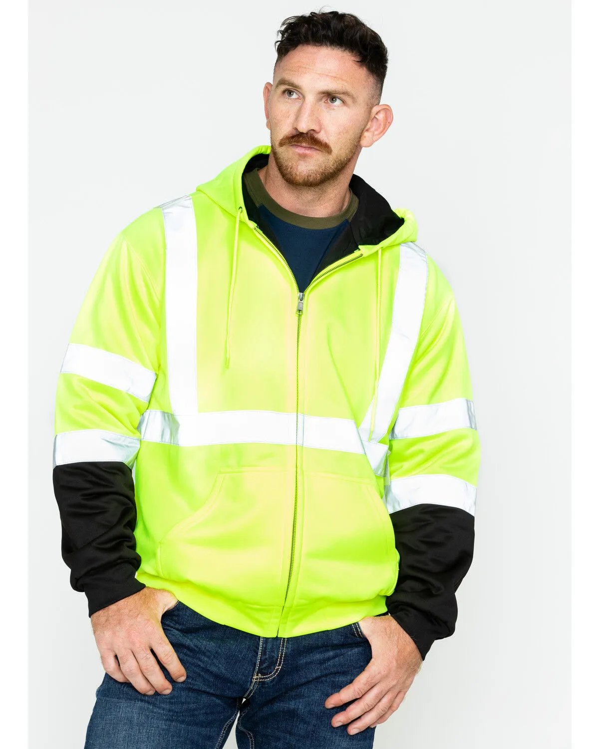 Product Name:  Hawx Men's Softshell High-Visibility Safety Work Jacket