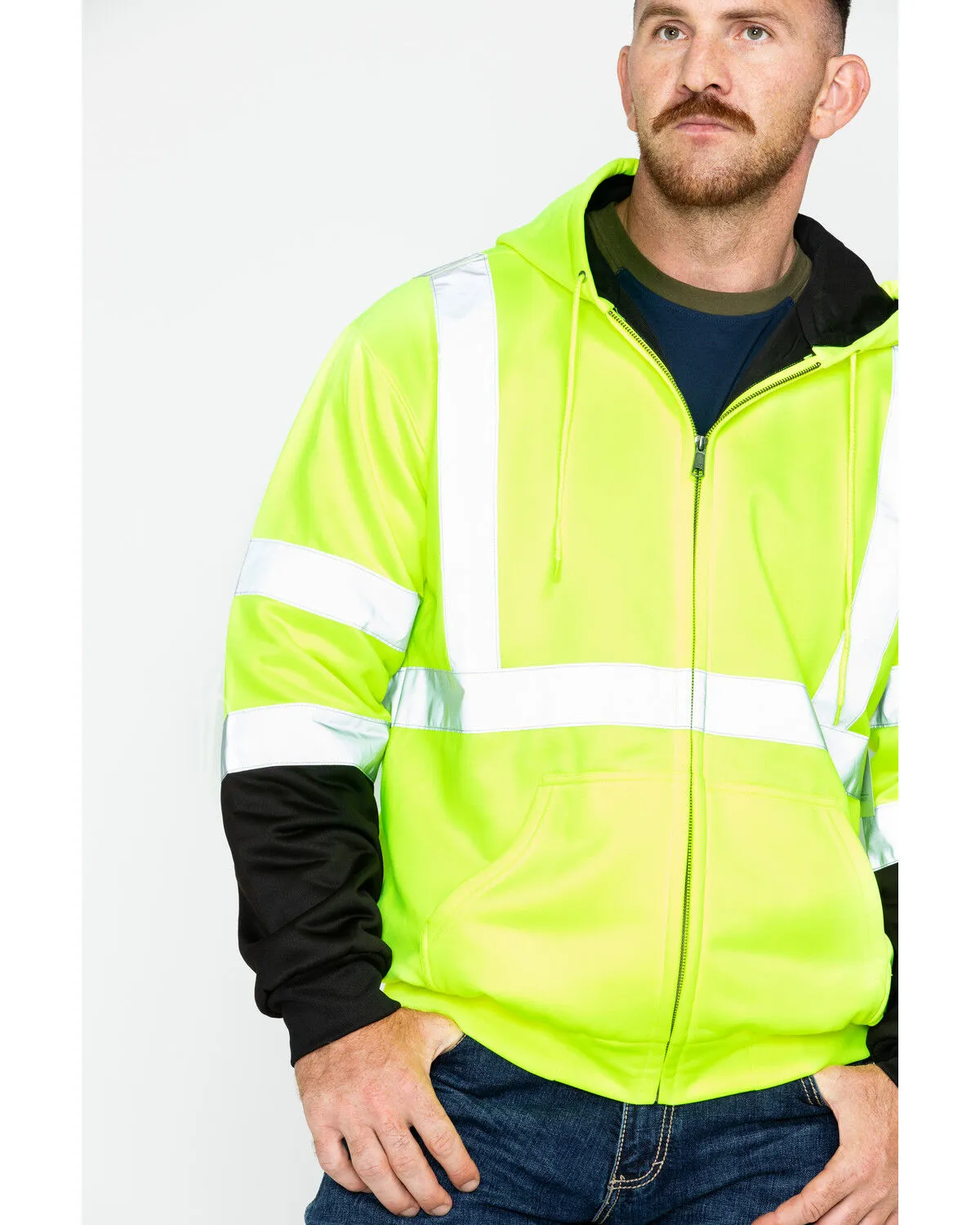 Product Name:  Hawx Men's Softshell High-Visibility Safety Work Jacket