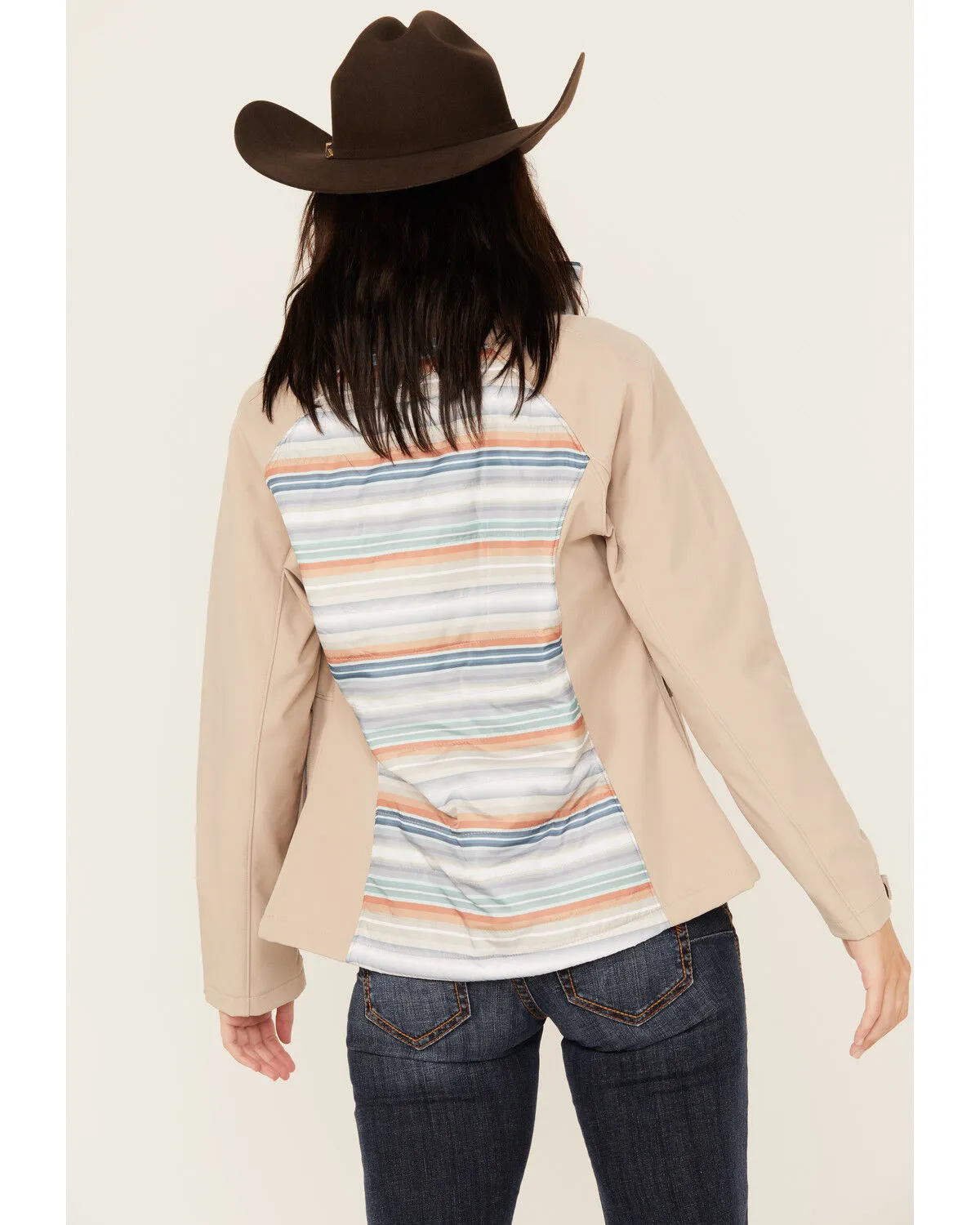 Product Name:  Hooey Women's Serape Striped Softshell Jacket