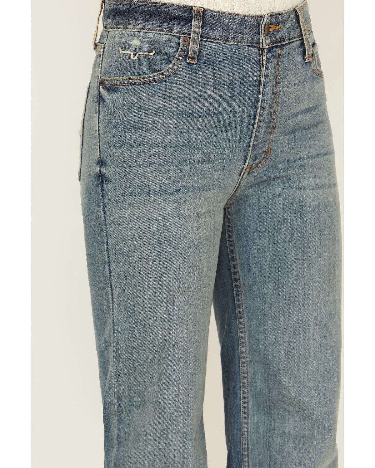 Product Name:  Kimes Ranch Women's Olivia Medium Wash High Rise Wide Leg Jeans