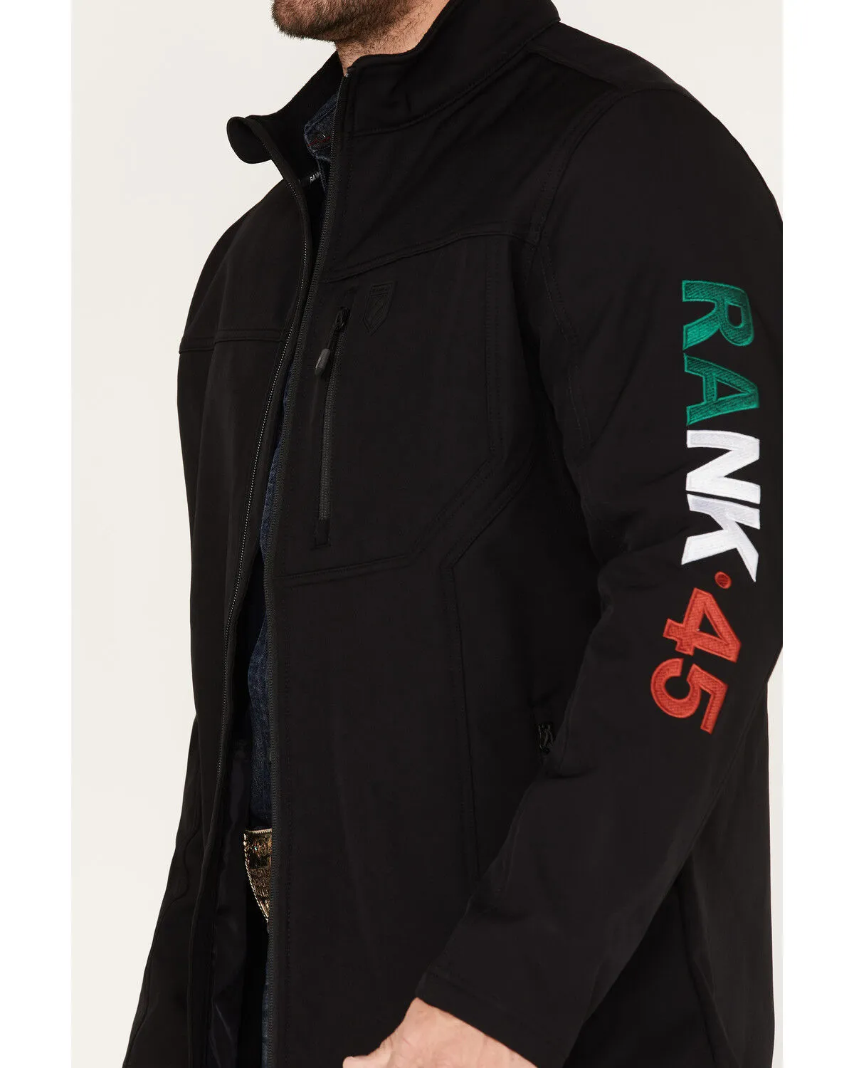 Product Name:  RANK 45® Men's Mexico Seal Softshell Jacket