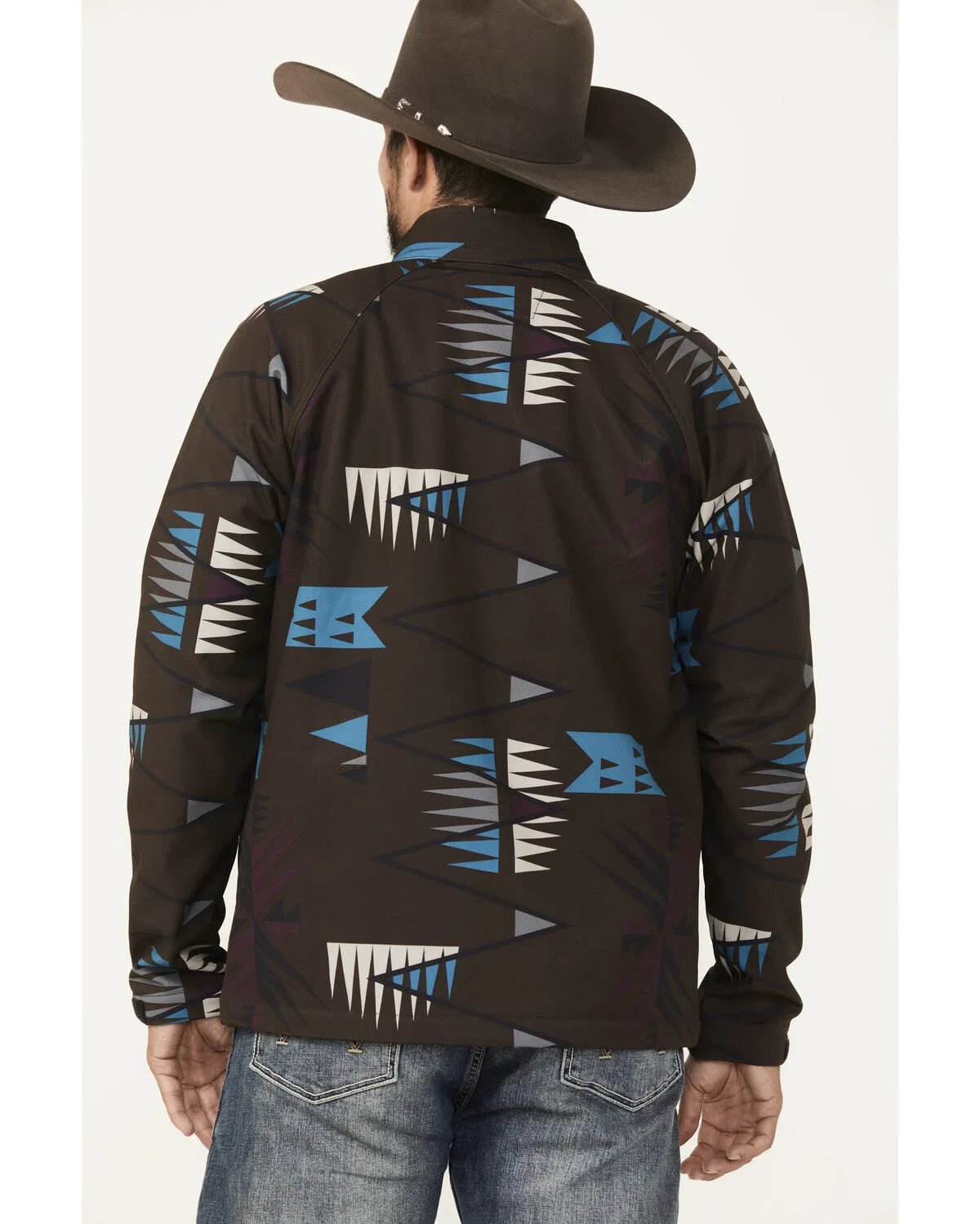 Product Name:  RANK 45® Men's Southwestern Print Softshell Jacket - Big