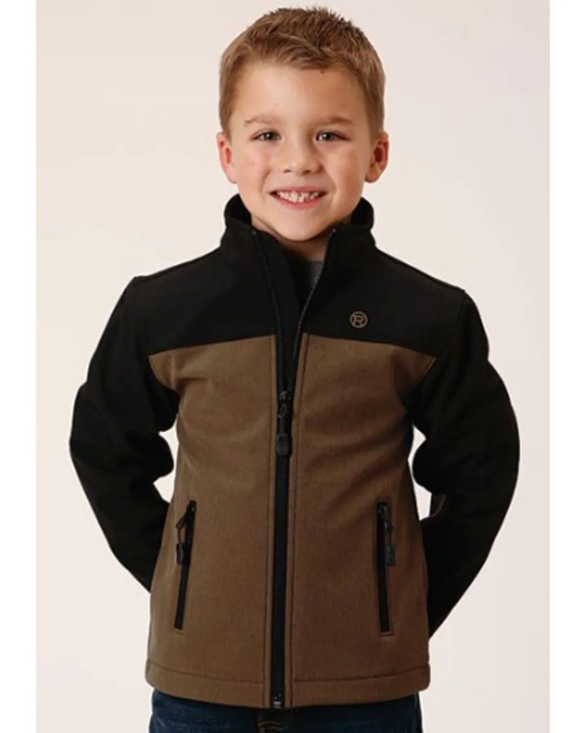 Product Name:  Roper Boys' Pieced Softshell Jacket