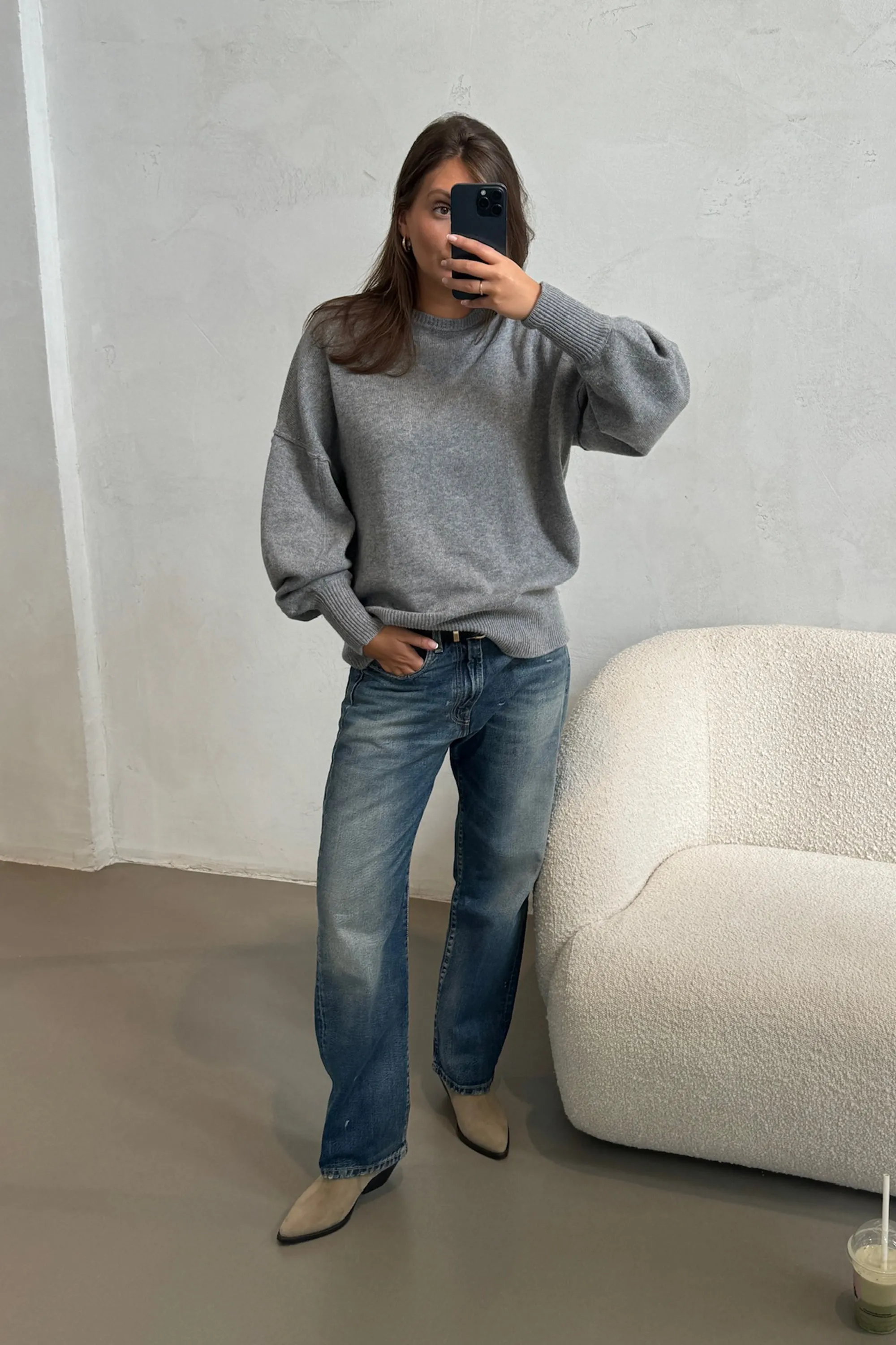 Pullover Cynthia in Derby Grey