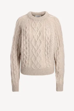 Pullover Elka in Beige