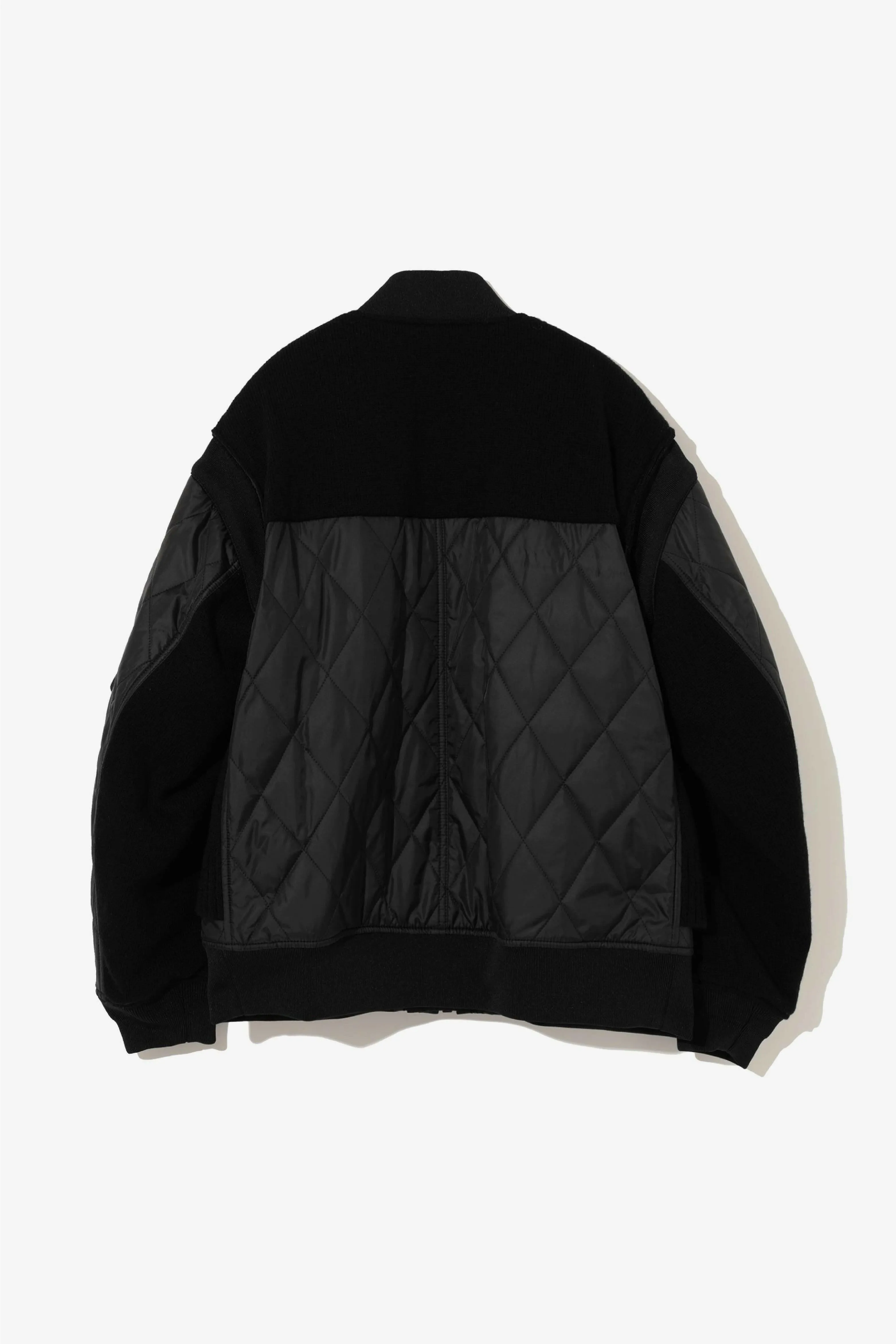 Quilted Bomber Jacket