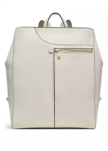 Radley London Pockets Icon Chalk Medium Ziptop Backpack Bag | Grattan