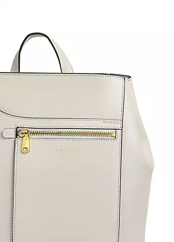 Radley London Pockets Icon Chalk Medium Ziptop Backpack Bag | Grattan