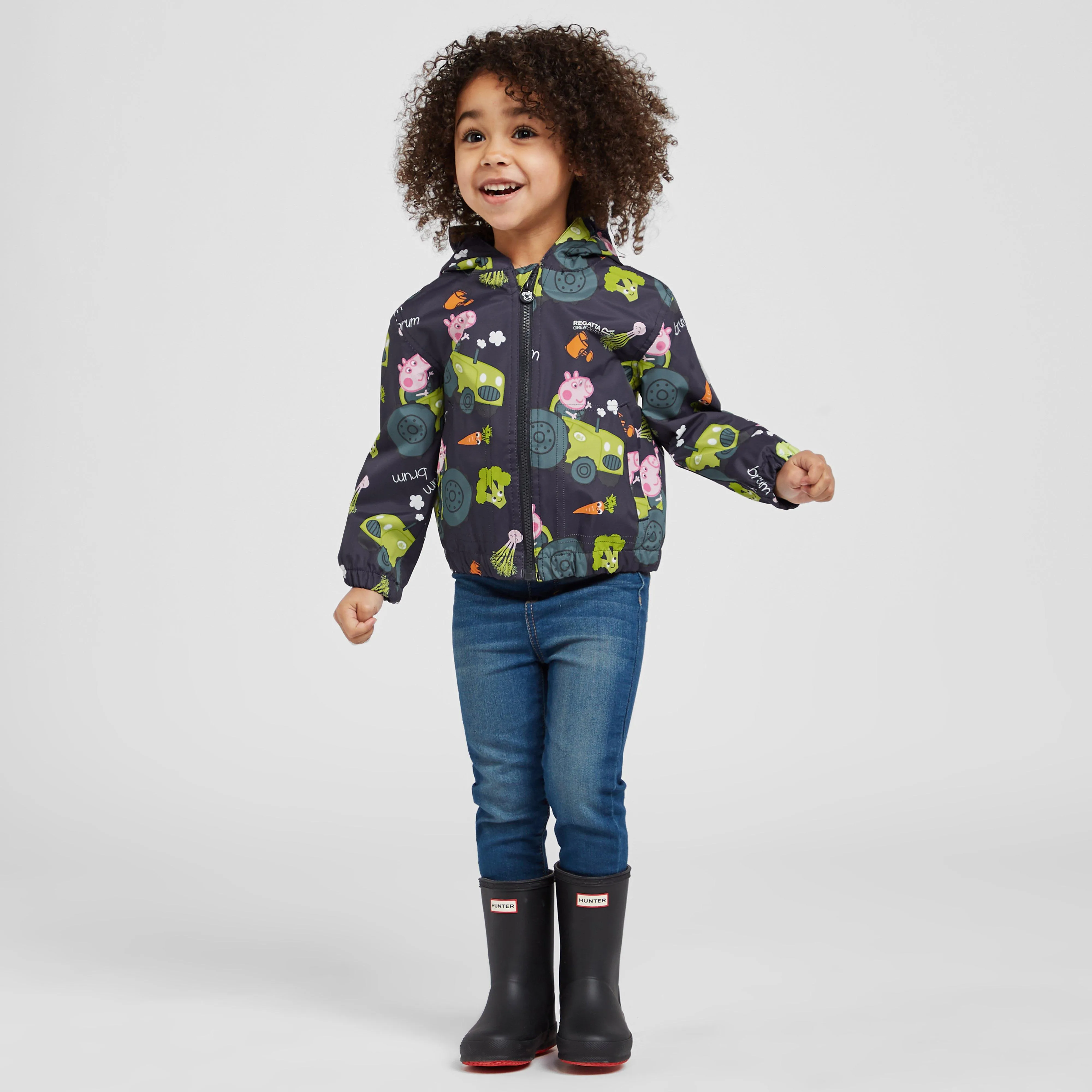 Regatta Kids' Peppa Pig Muddy Puddle Waterproof Jacket | Millets