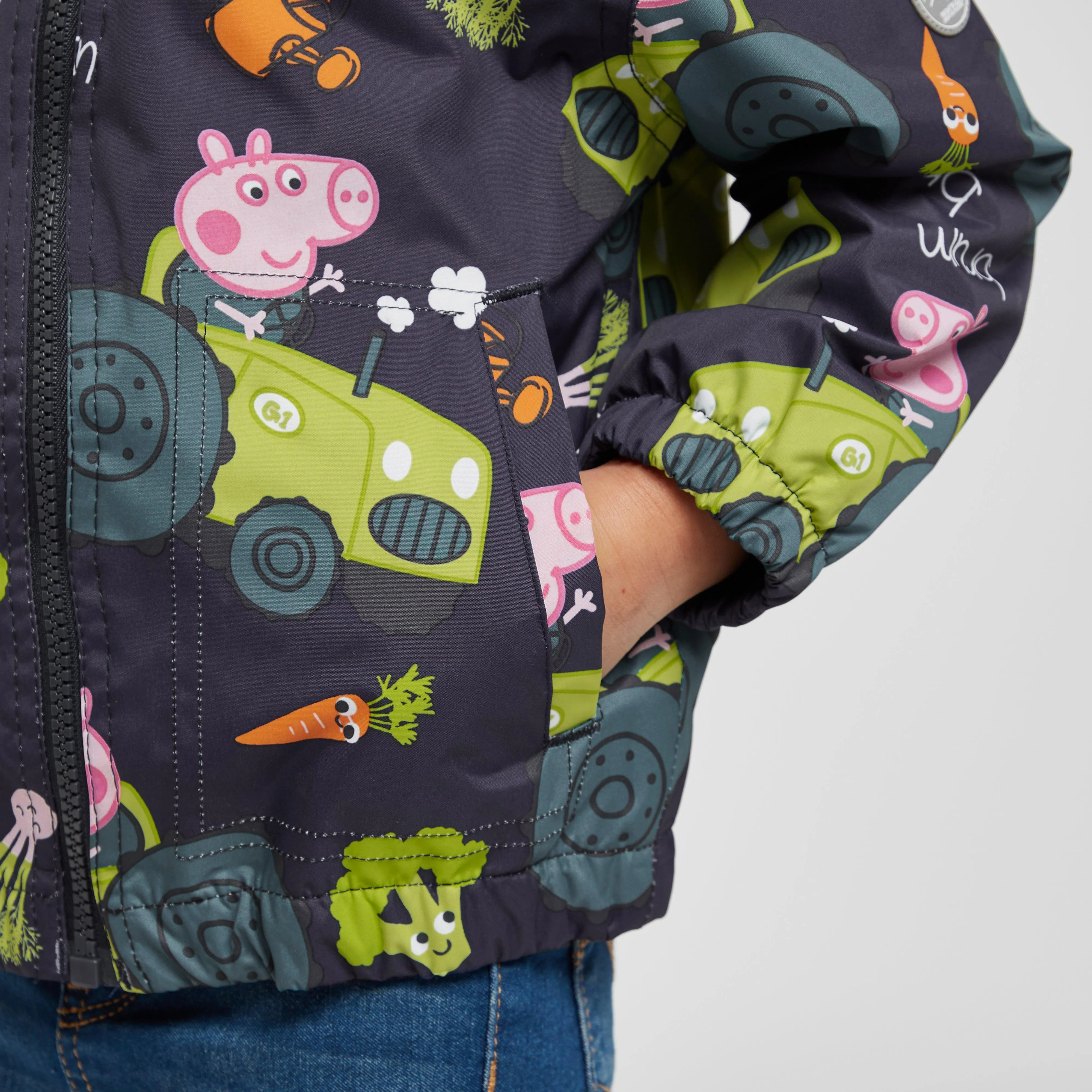 Regatta Kids' Peppa Pig Muddy Puddle Waterproof Jacket | Millets