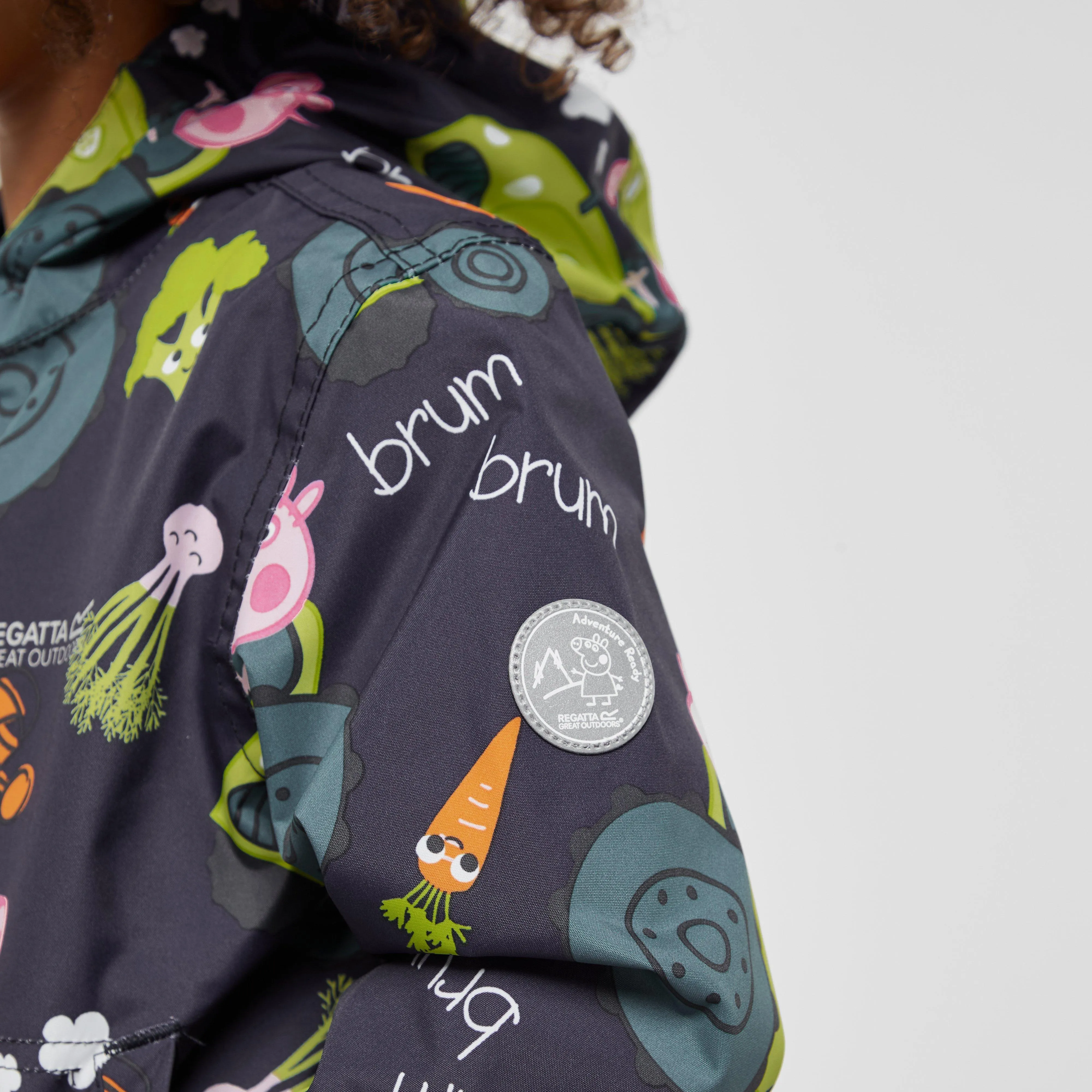 Regatta Kids' Peppa Pig Muddy Puddle Waterproof Jacket | Millets