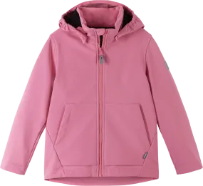 Reima Kids' Koivula Softshell Jacket Sunset Pink | Buy Reima Kids' Koivula Softshell Jacket Sunset Pink here | Outnort