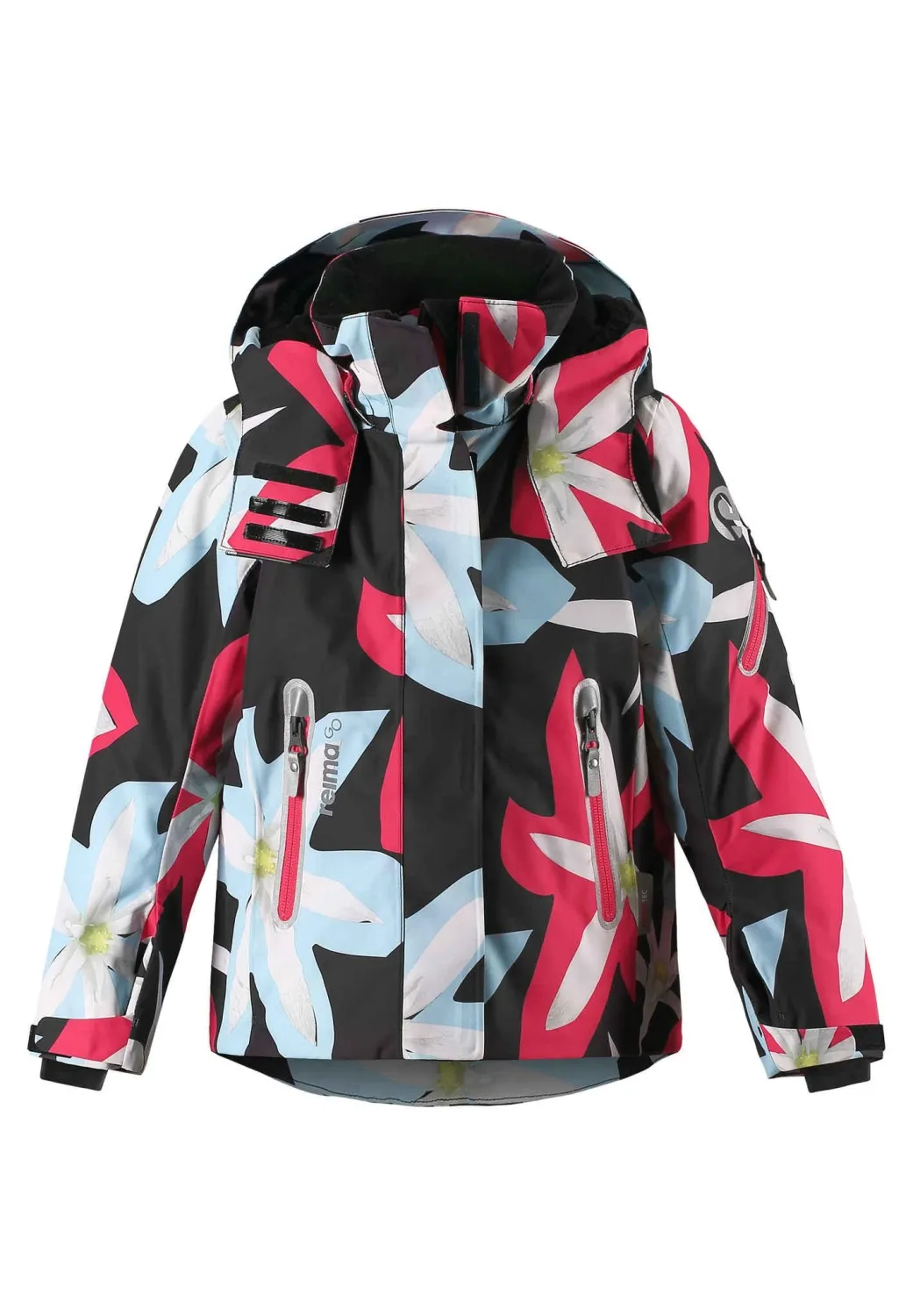 Reima Youth Reimatec Roxana Black Pink Snow Jacket 2019