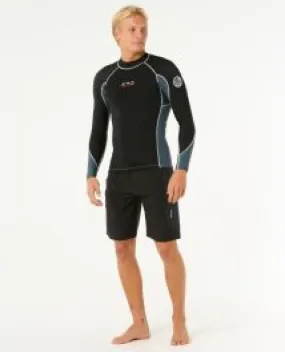 Rip Curl Dawn Patrol 1/5mm Mens Long Sleeve Wetsuit Jacket - Pine Night