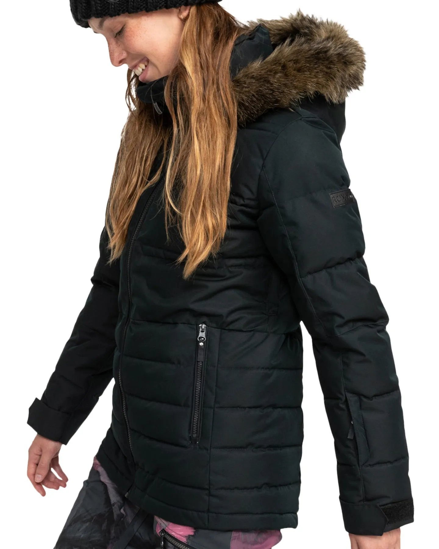 Roxy Women's Quinn Technical Snow Jacket - True Black