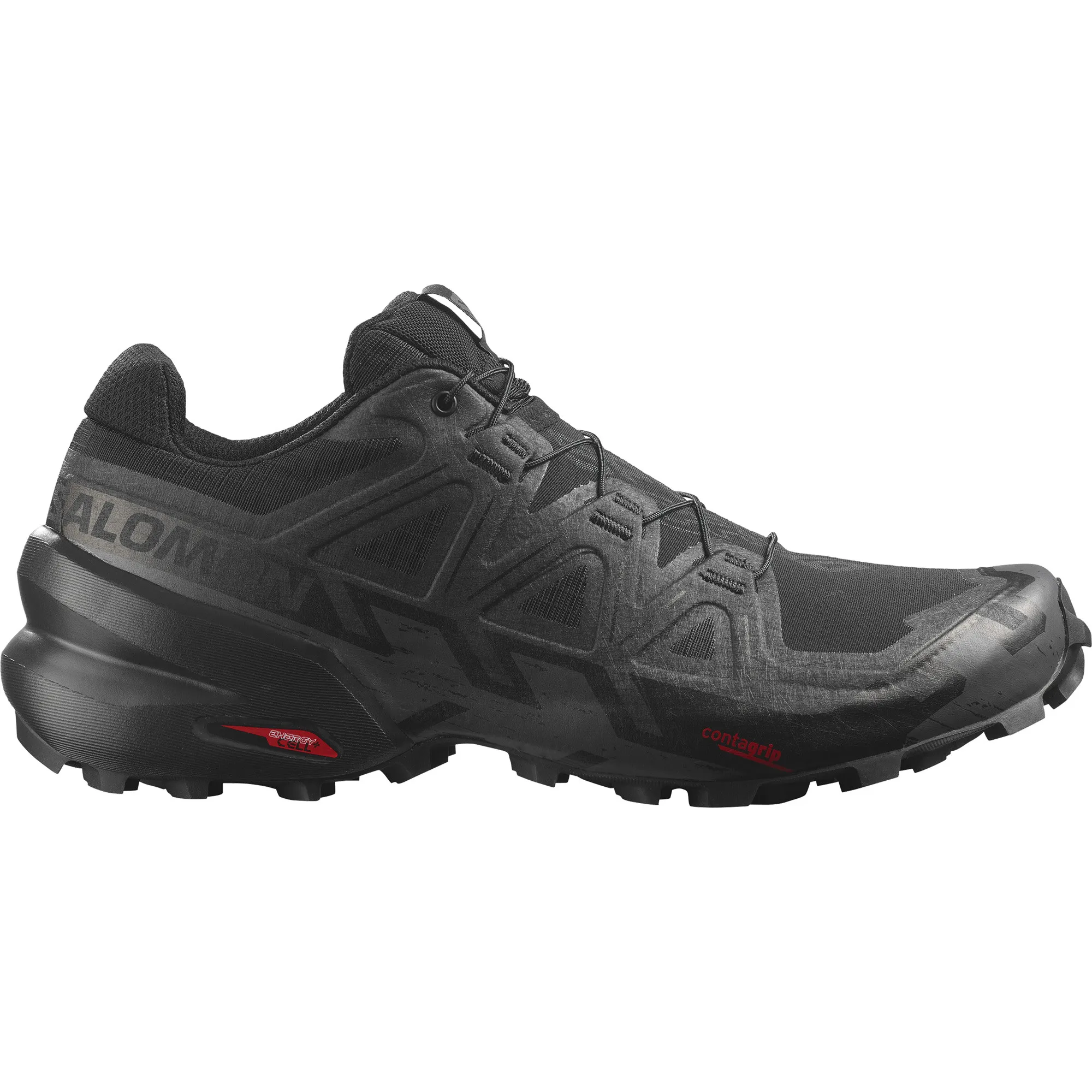 Salomon Men's Speedcross 6 Black/Black/Phantom | Buy Salomon Men's Speedcross 6 Black/Black/Phantom here | Outnorth