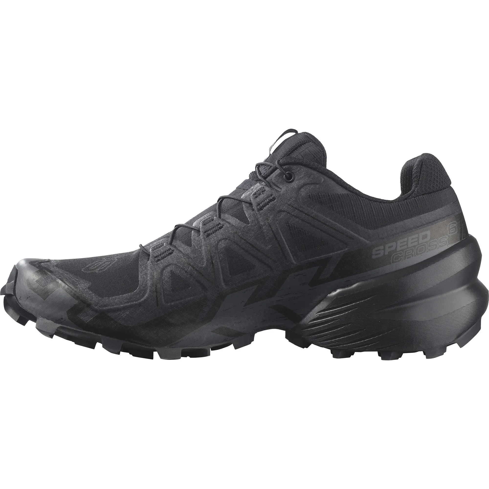 Salomon Men's Speedcross 6 Black/Black/Phantom | Buy Salomon Men's Speedcross 6 Black/Black/Phantom here | Outnorth