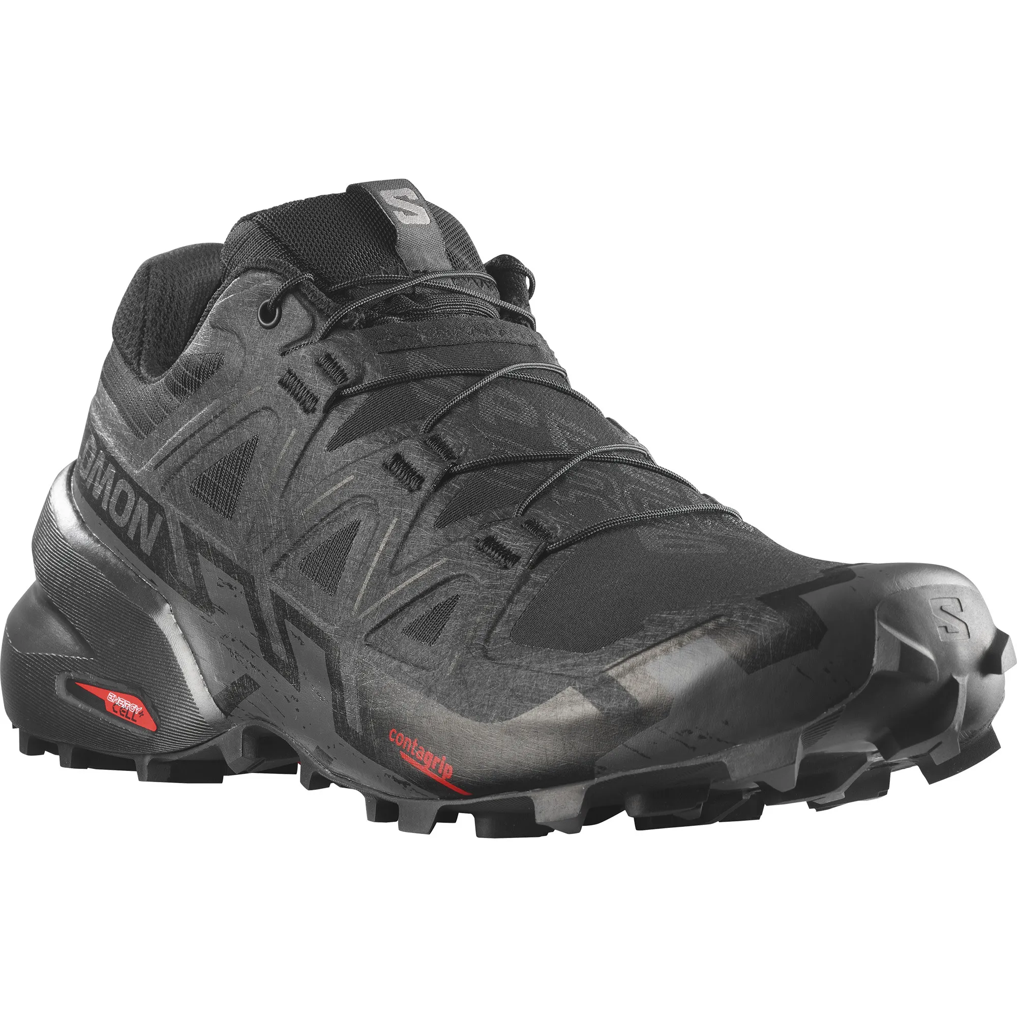 Salomon Men's Speedcross 6 Black/Black/Phantom | Buy Salomon Men's Speedcross 6 Black/Black/Phantom here | Outnorth