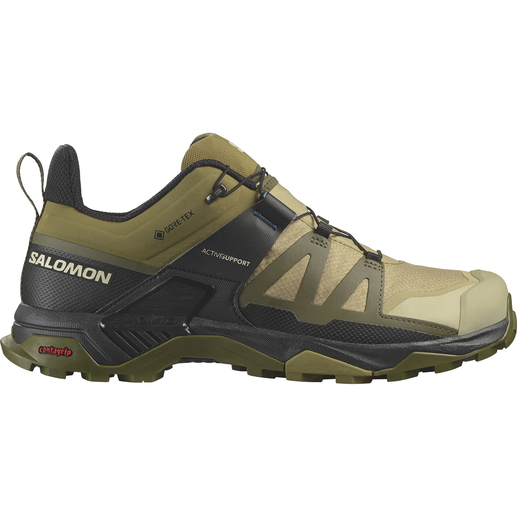 Salomon Men's X Ultra 4 GORE-TEX Slate Green/Olive Night/Black | Buy Salomon Men's X Ultra 4 GORE-TEX Slate Green/Oliv