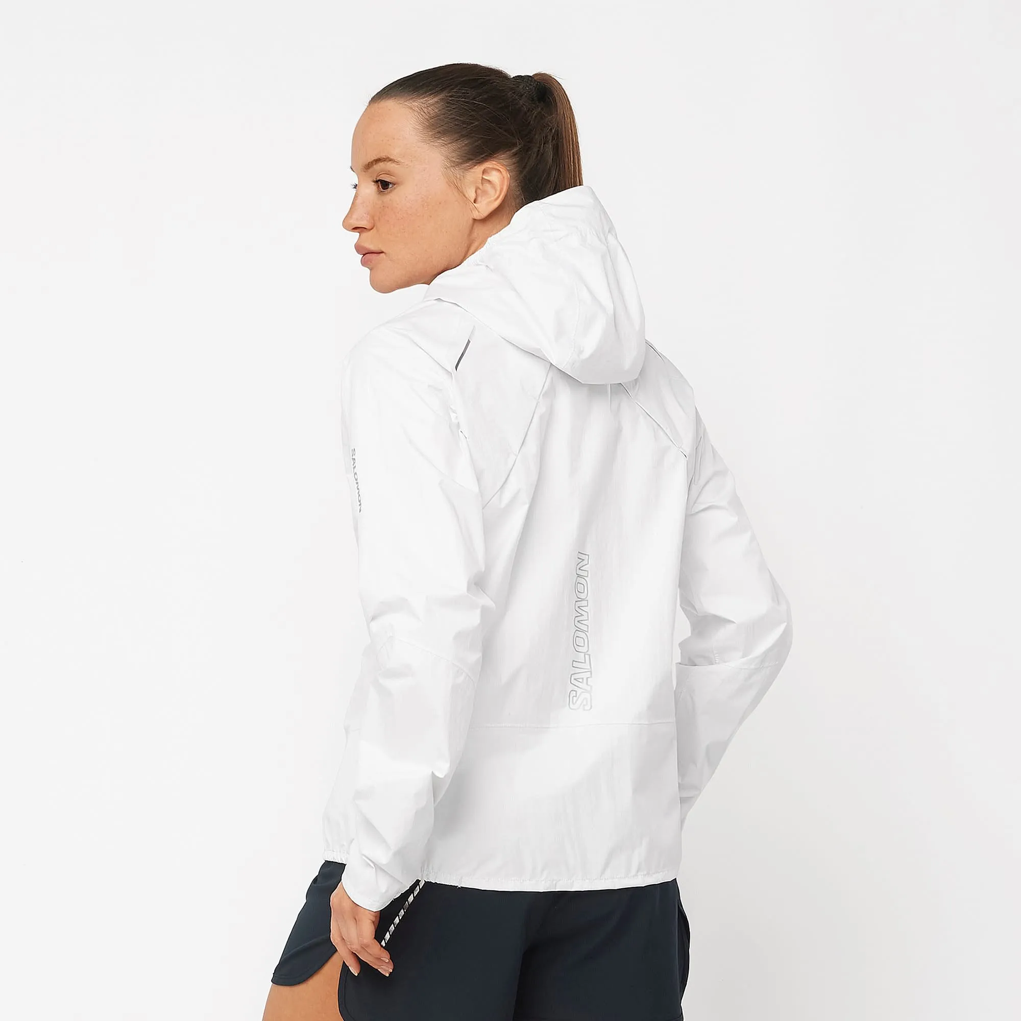 Salomon Women's Bonatti Waterproof Jacket White | Buy Salomon Women's Bonatti Waterproof Jacket White here | Outnorth