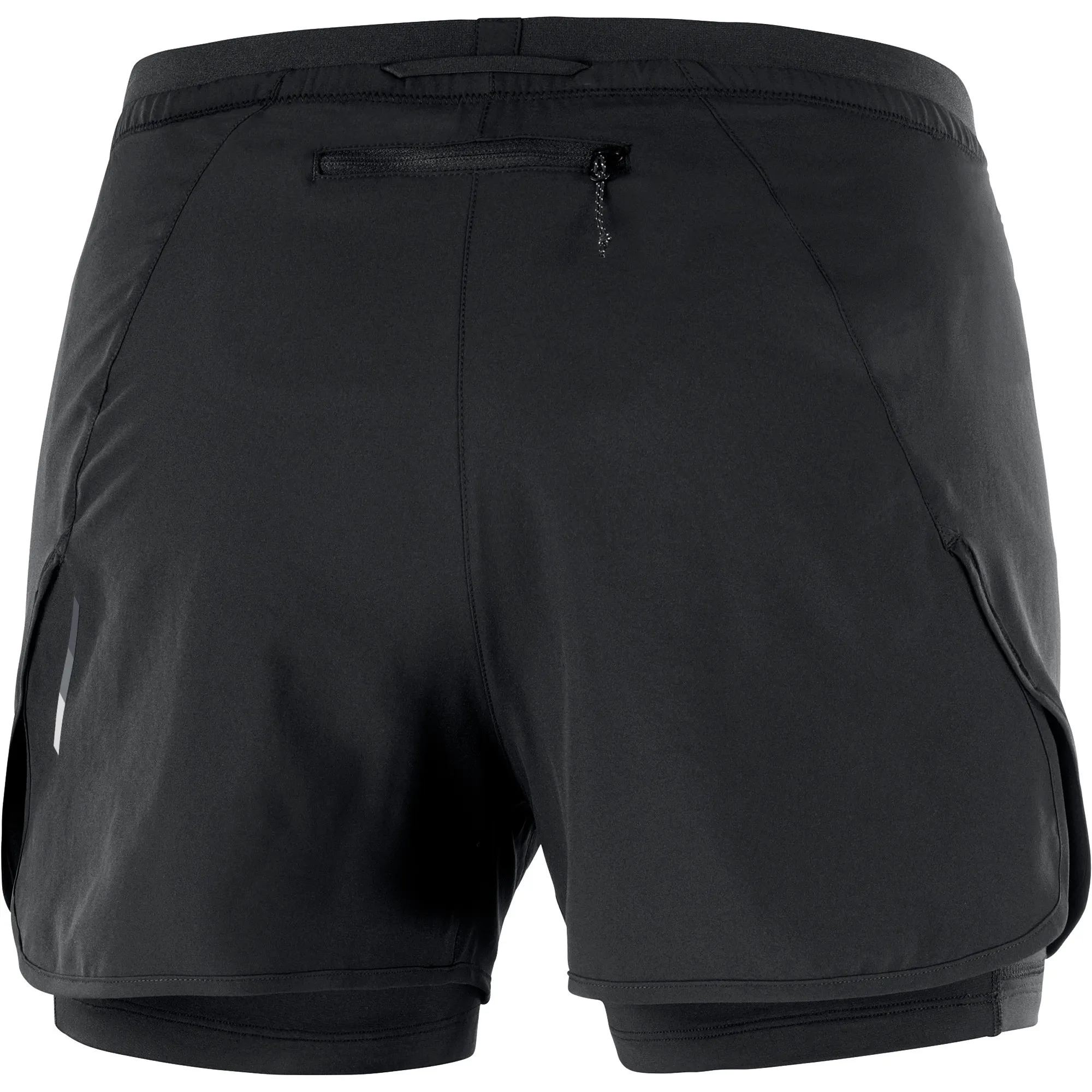 Salomon Women's Cross 2in1 Shorts Deep Black | Buy Salomon Women's Cross 2in1 Shorts Deep Black here | Outnorth