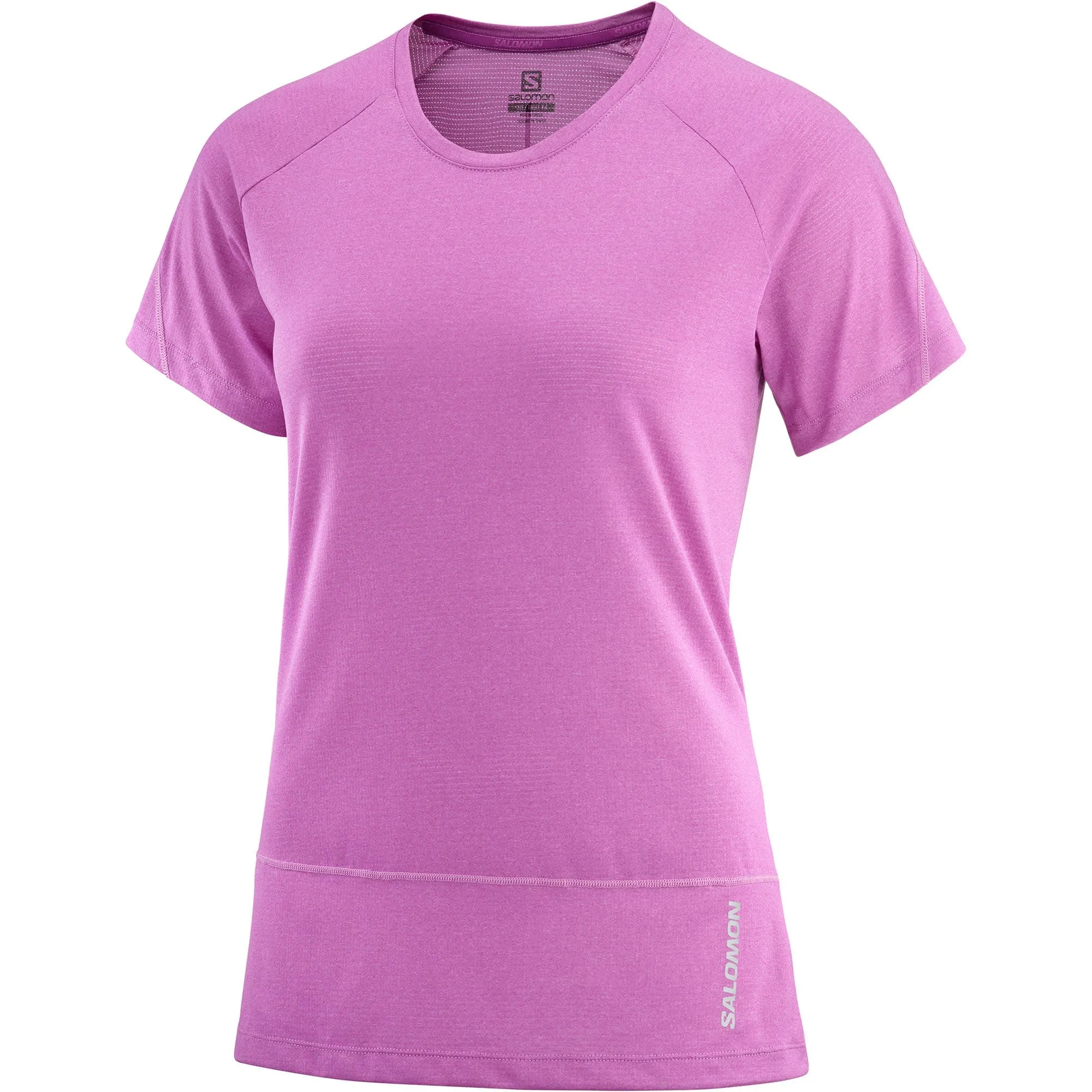 Salomon Women's Cross Run SS Tee Sparkling Grape/Heather | Buy Salomon Women's Cross Run SS Tee Sparkling Grape/Heathe