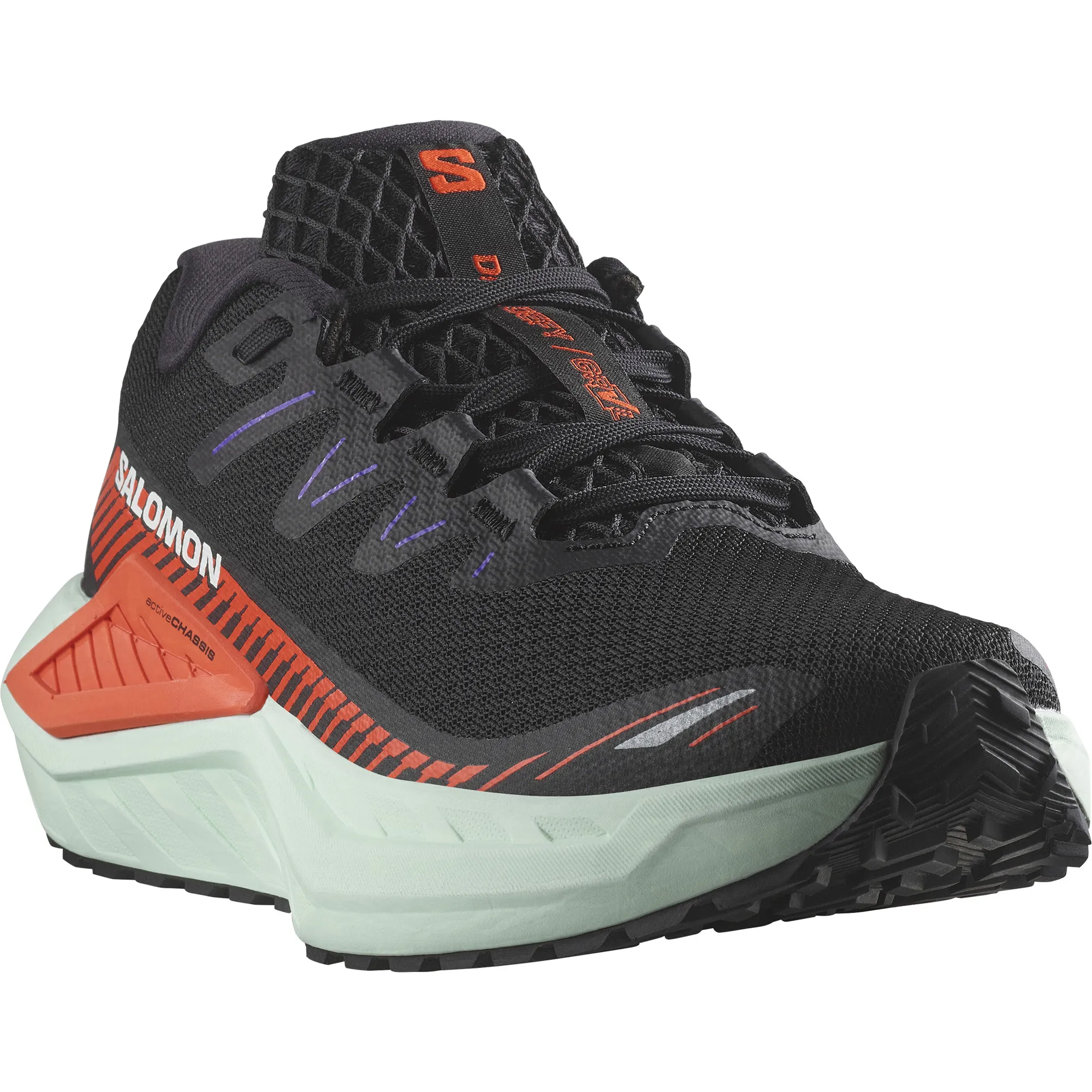 Salomon Women's DRX Defy GRVL Black/Cherry Tomato/Bay | Buy Salomon Women's DRX Defy GRVL Black/Cherry Tomato/Bay here