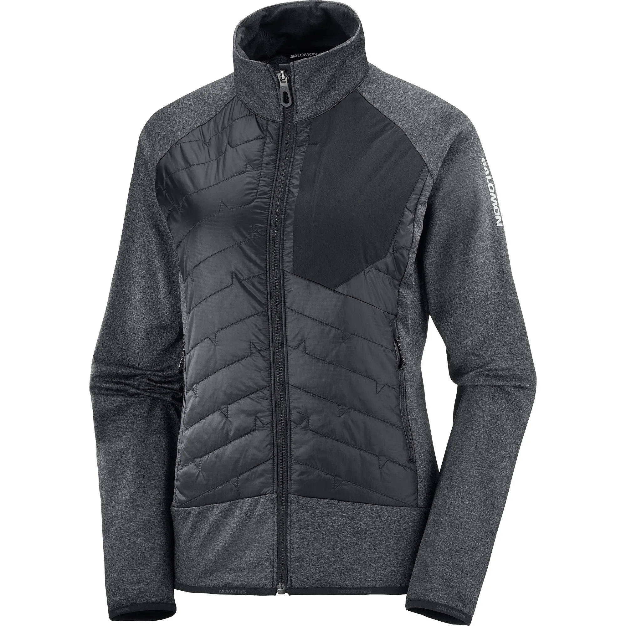 Salomon Women's MTN Primaloft Hybrid Mid Layer Deep Black | Buy Salomon Women's MTN Primaloft Hybrid Mid Layer Deep Bl