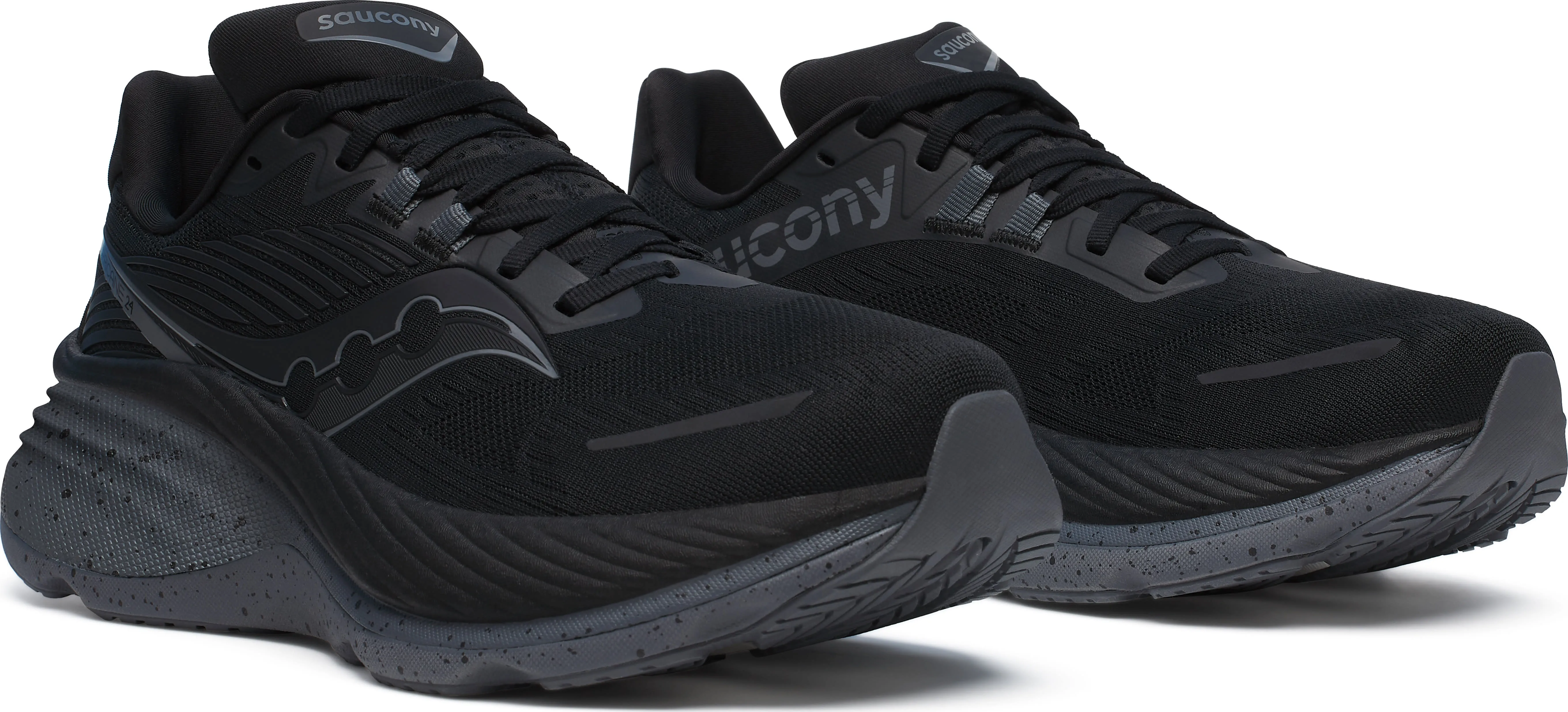 Saucony Men's Hurricane 24- Black/Shadow | Buy Saucony Men's Hurricane 24- Black/Shadow here | Outnorth