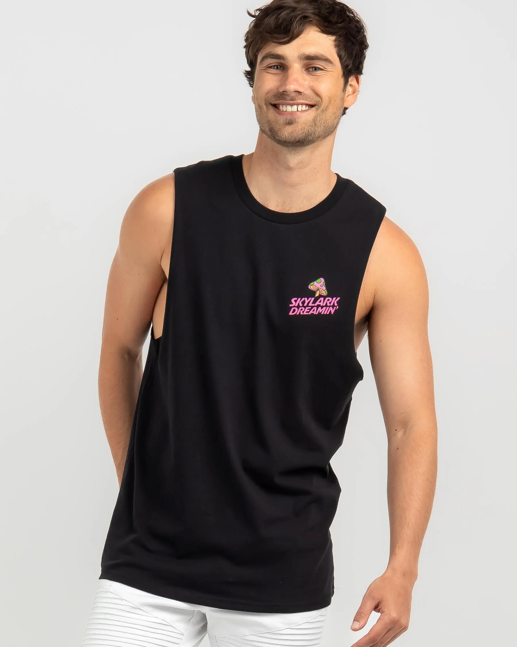 Skylark Dreaming Muscle Tank