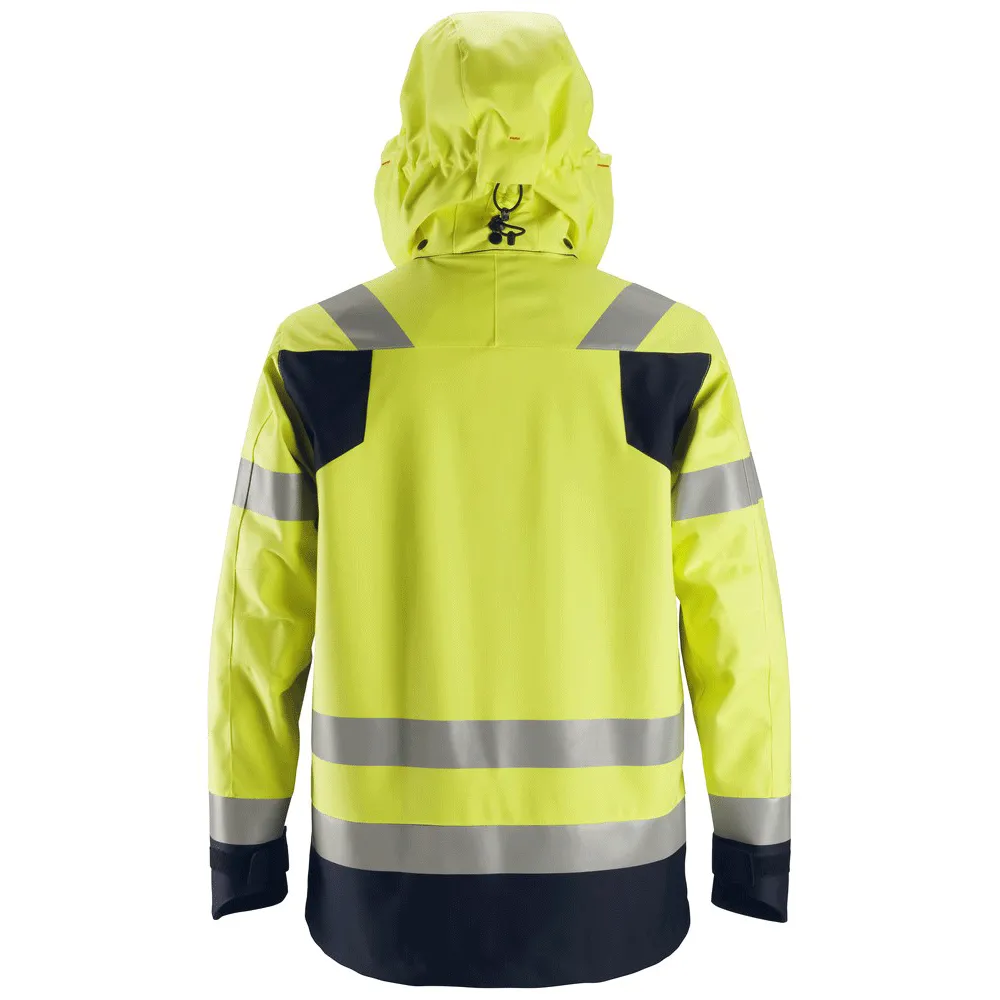 Snickers 1360 ProtecWork, Waterproof Flame Retardant Hi-Vis Jacket, Class 2