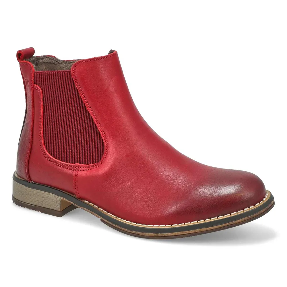 Soft Moc Womens Berlina 01 Chelsea Boot - Red