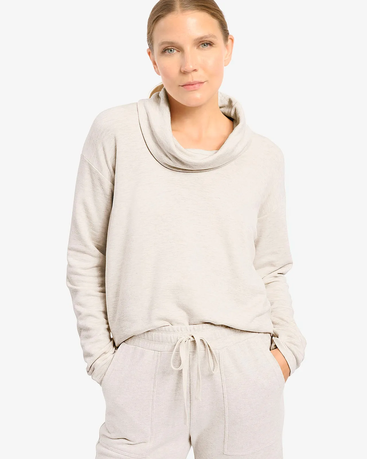 Supersoft Cloudberry Cowl Neck Pullover