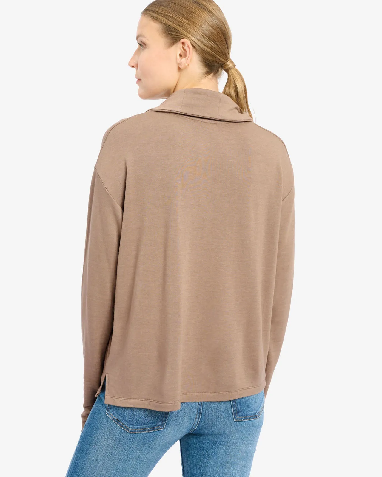 Supersoft Cloudberry Cowl Neck Pullover