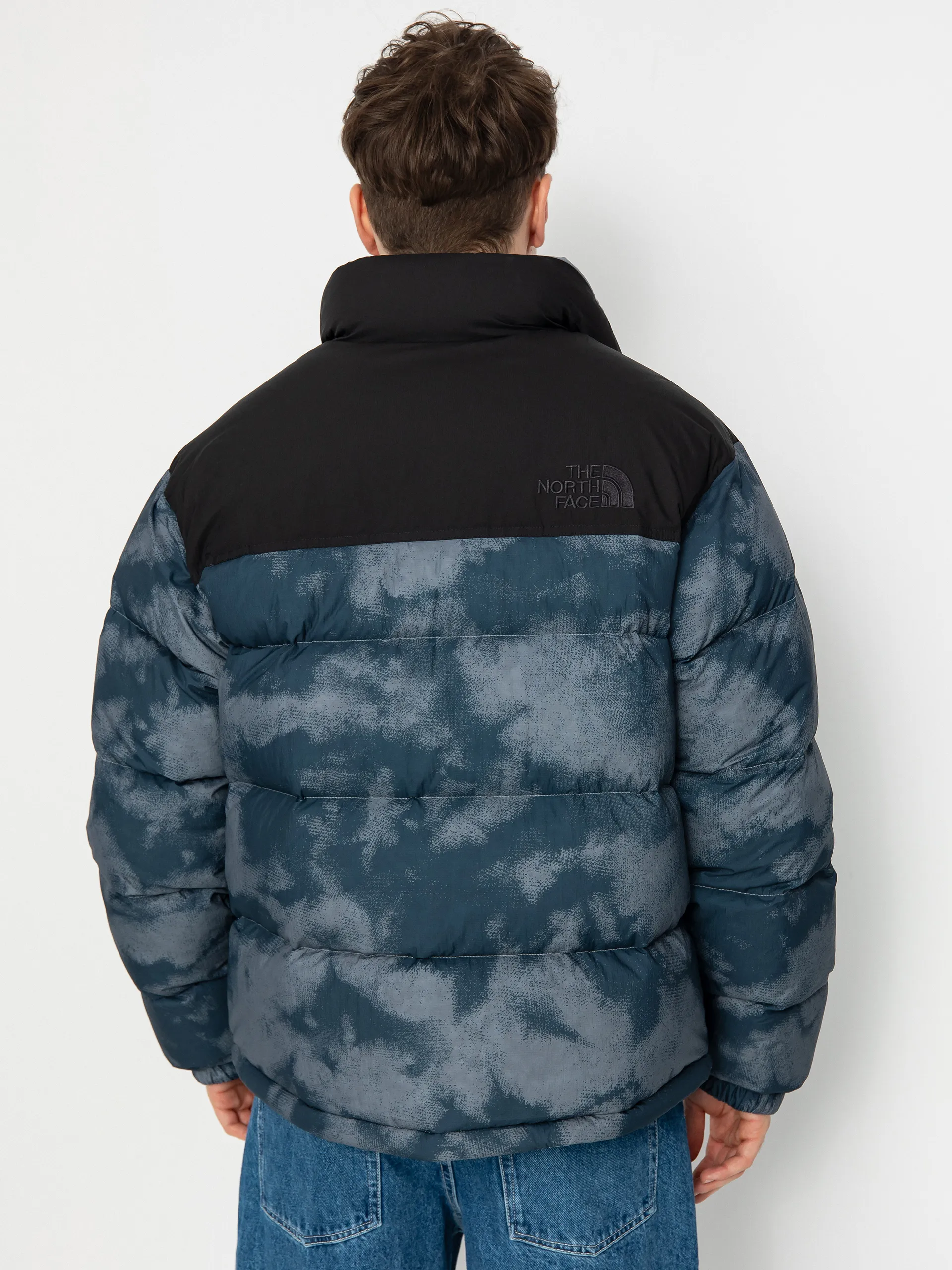 The North Face 92 Crinkle Rev Nuptse Jacket (blue dusk low-fi hi-tek)