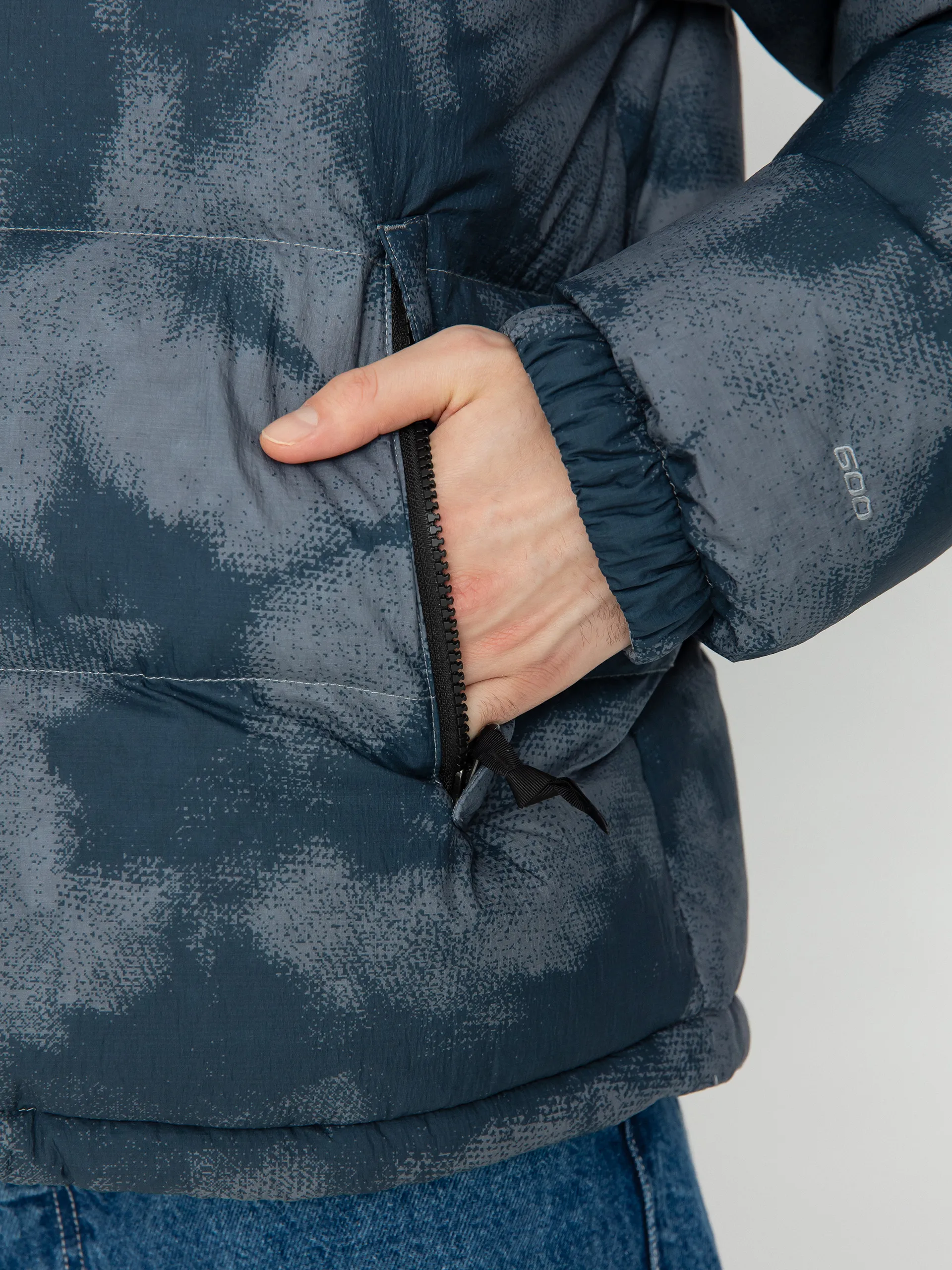 The North Face 92 Crinkle Rev Nuptse Jacket (blue dusk low-fi hi-tek)