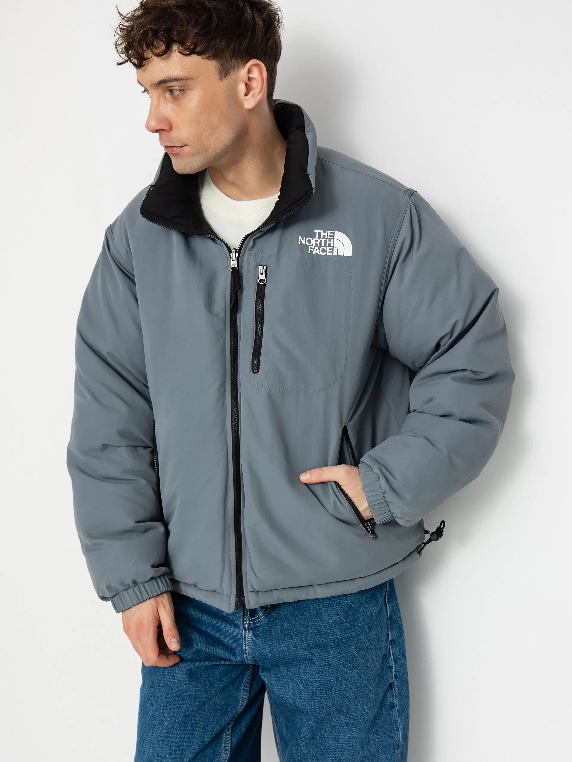 The North Face 92 Crinkle Rev Nuptse Jacket (blue dusk low-fi hi-tek)