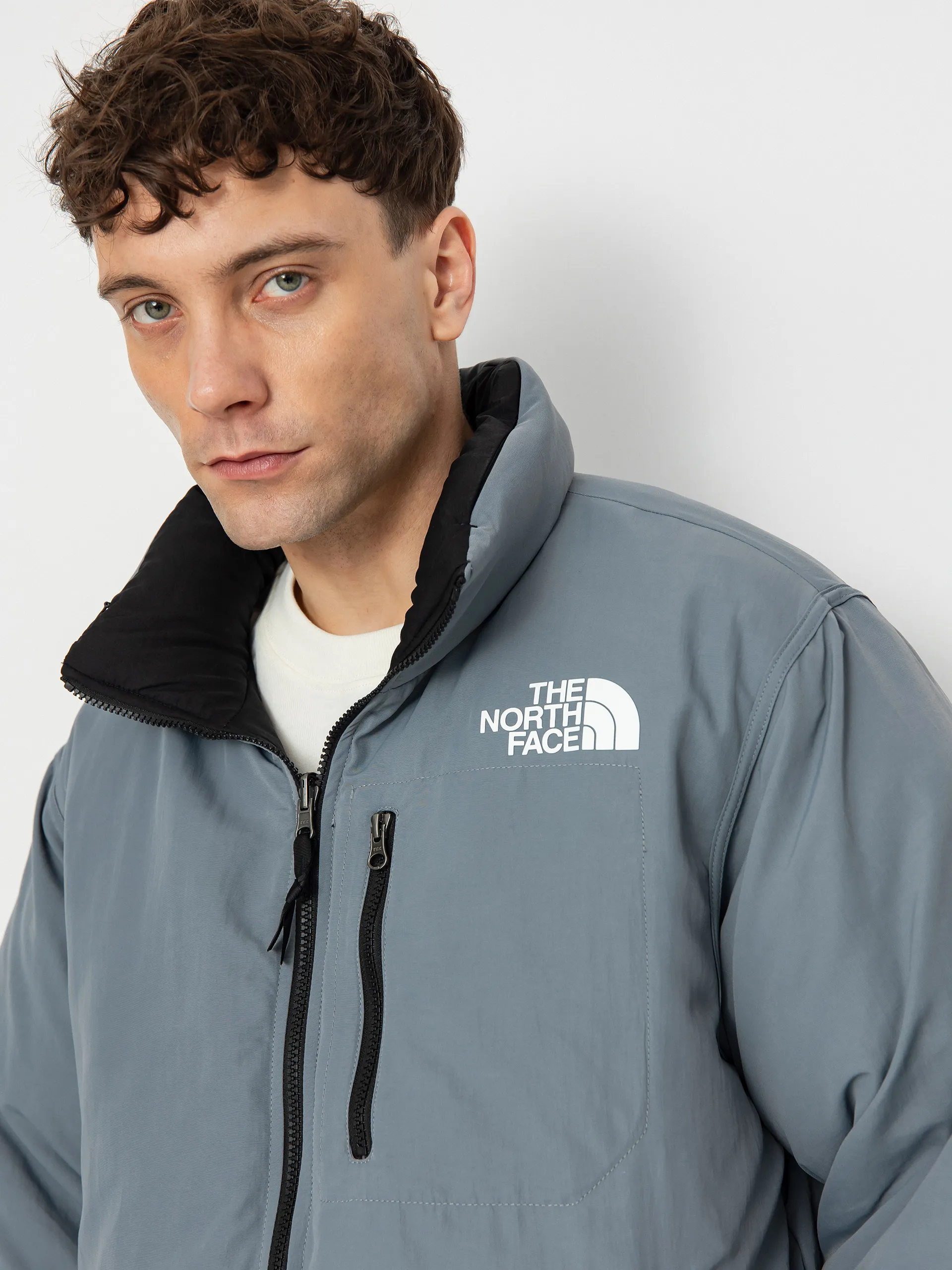 The North Face 92 Crinkle Rev Nuptse Jacket (blue dusk low-fi hi-tek)