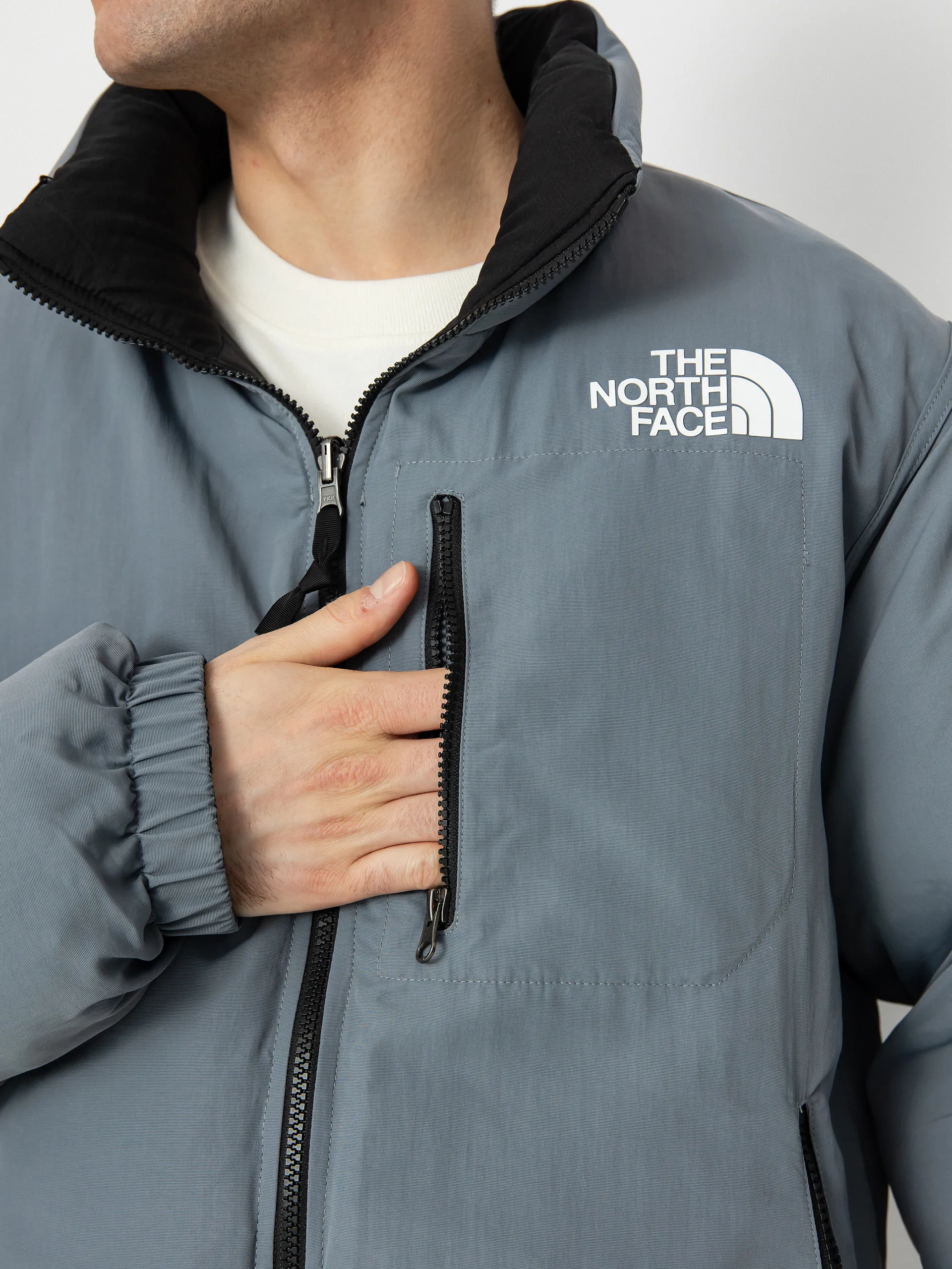 The North Face 92 Crinkle Rev Nuptse Jacket (blue dusk low-fi hi-tek)