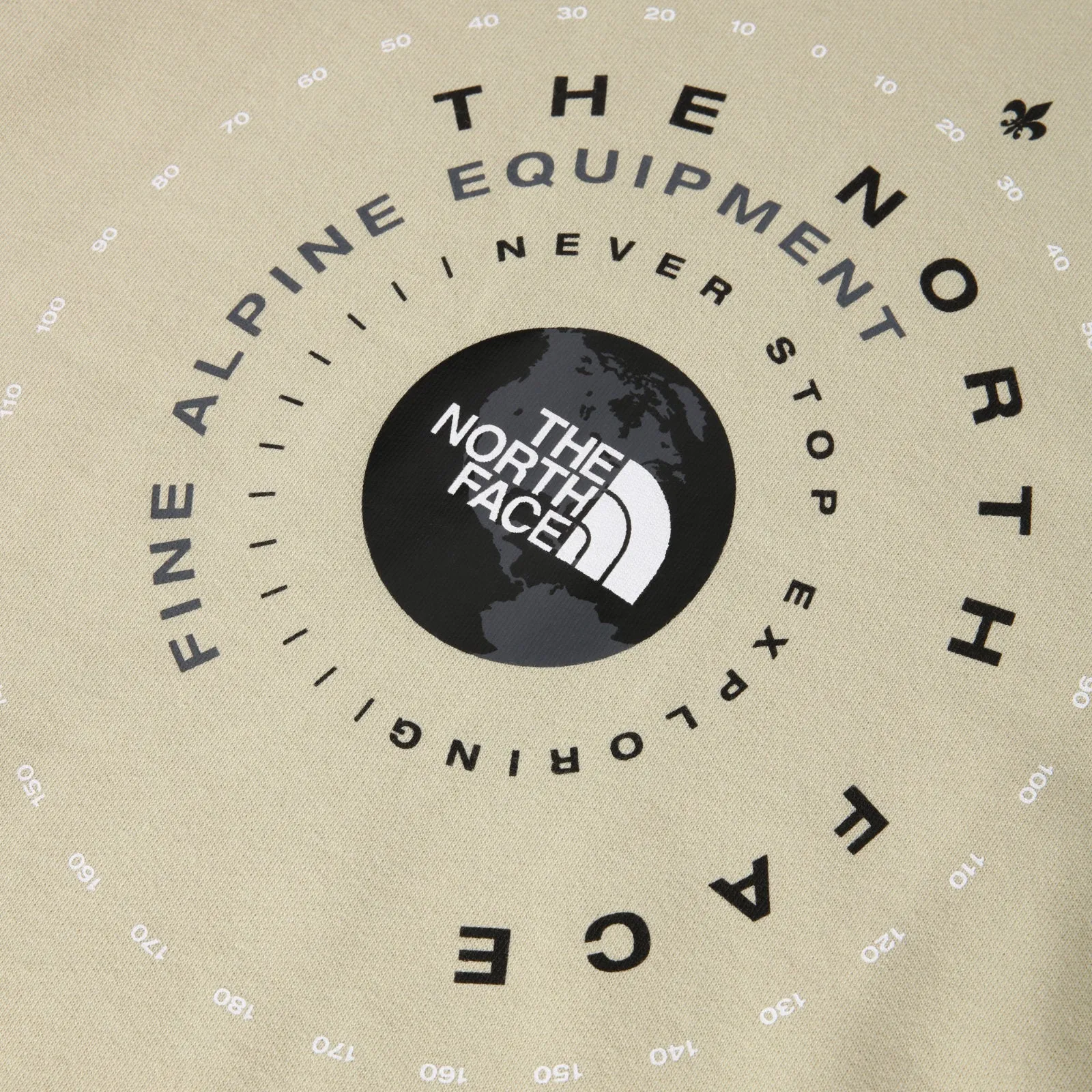 The North Face Galahm Graphic Crew Sweat Gravel