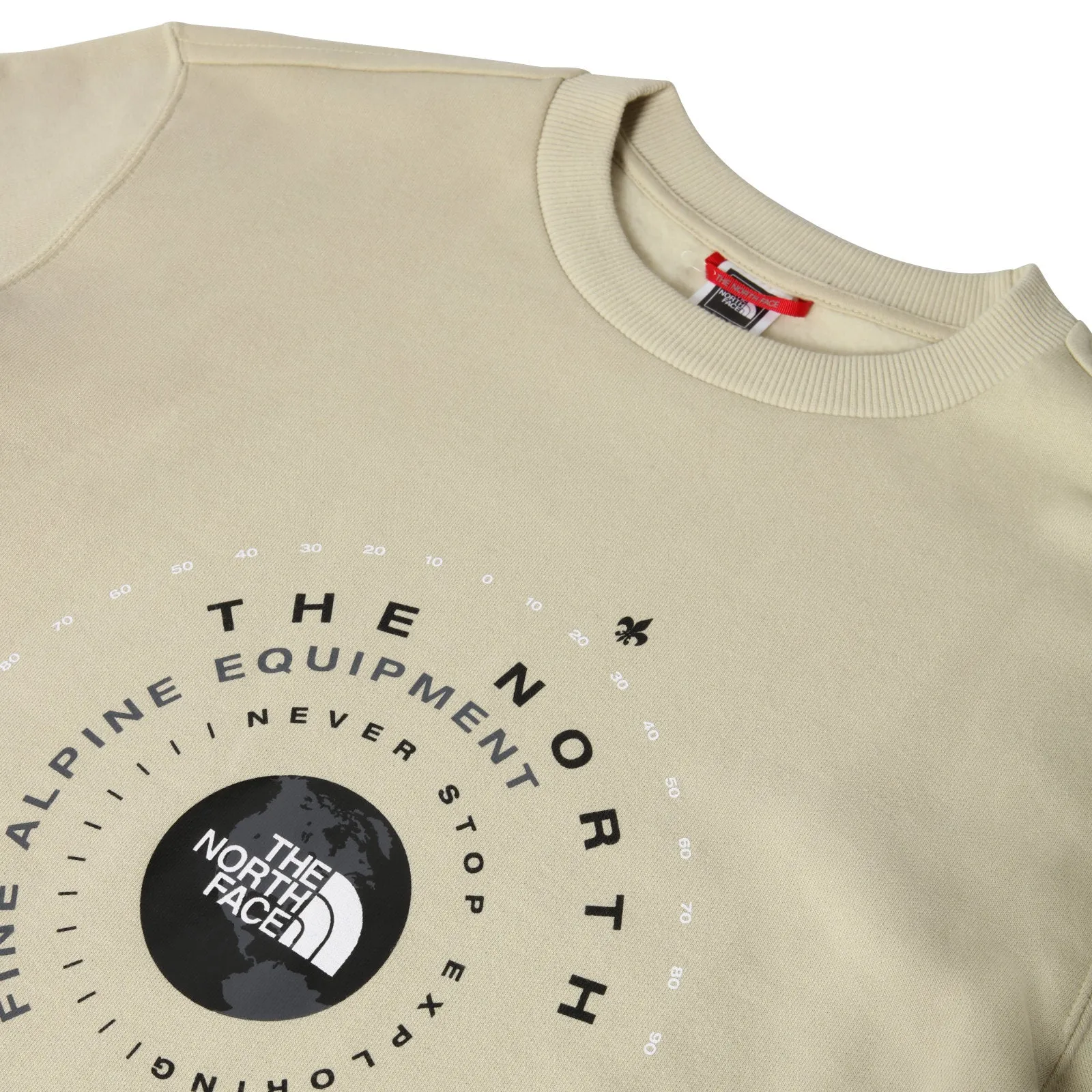 The North Face Galahm Graphic Crew Sweat Gravel