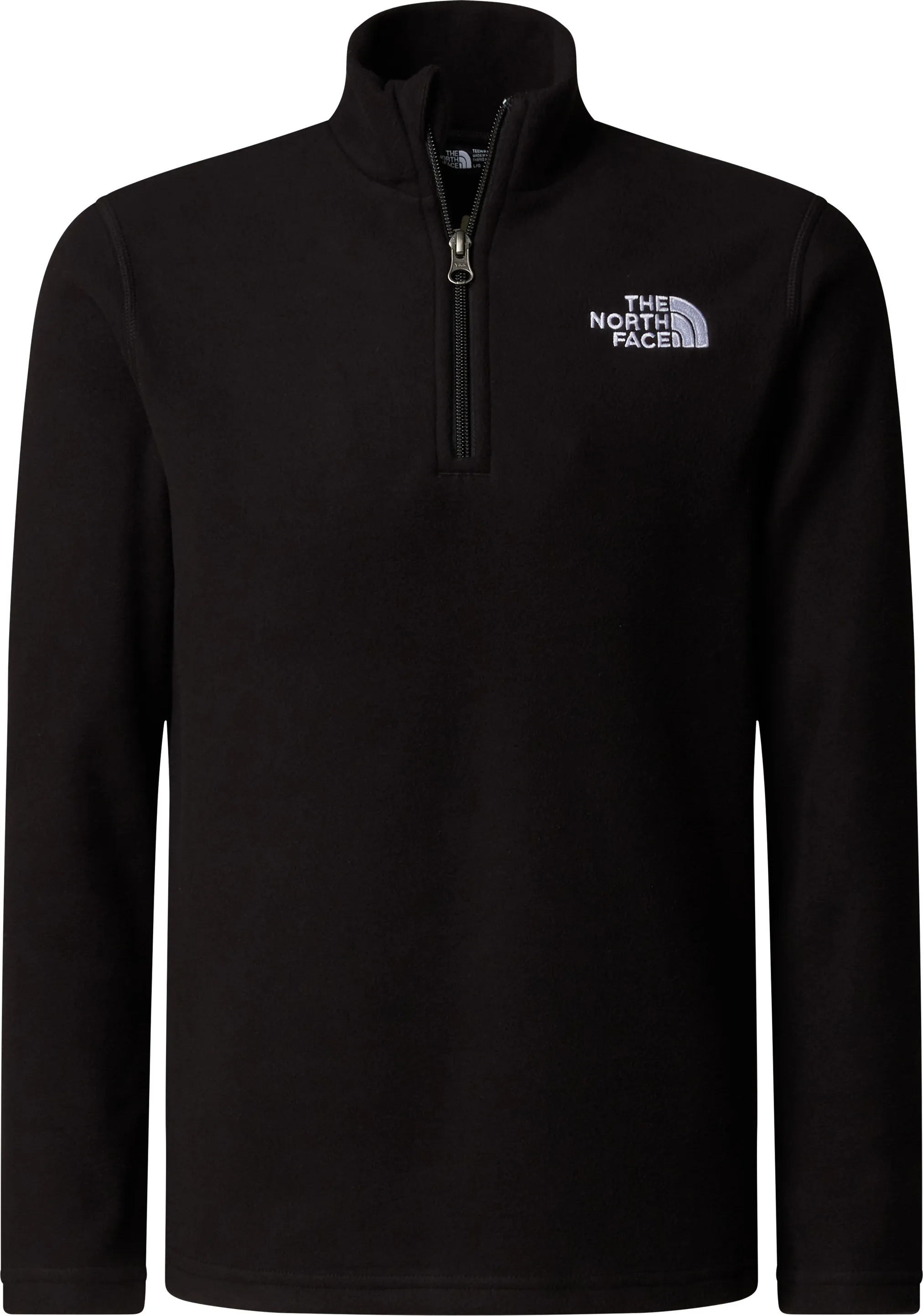 The North Face Juniors' Glacier 1/4 Zip Pullover TNF Black | Buy The North Face Juniors' Glacier 1/4 Zip Pullover TNF 